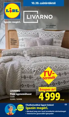 Lidl akciós újság 2026.10.29-től