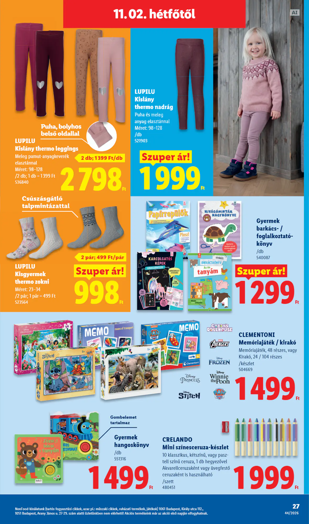 Lidl akciós újság 2026.10.29-től - 27. oldal.