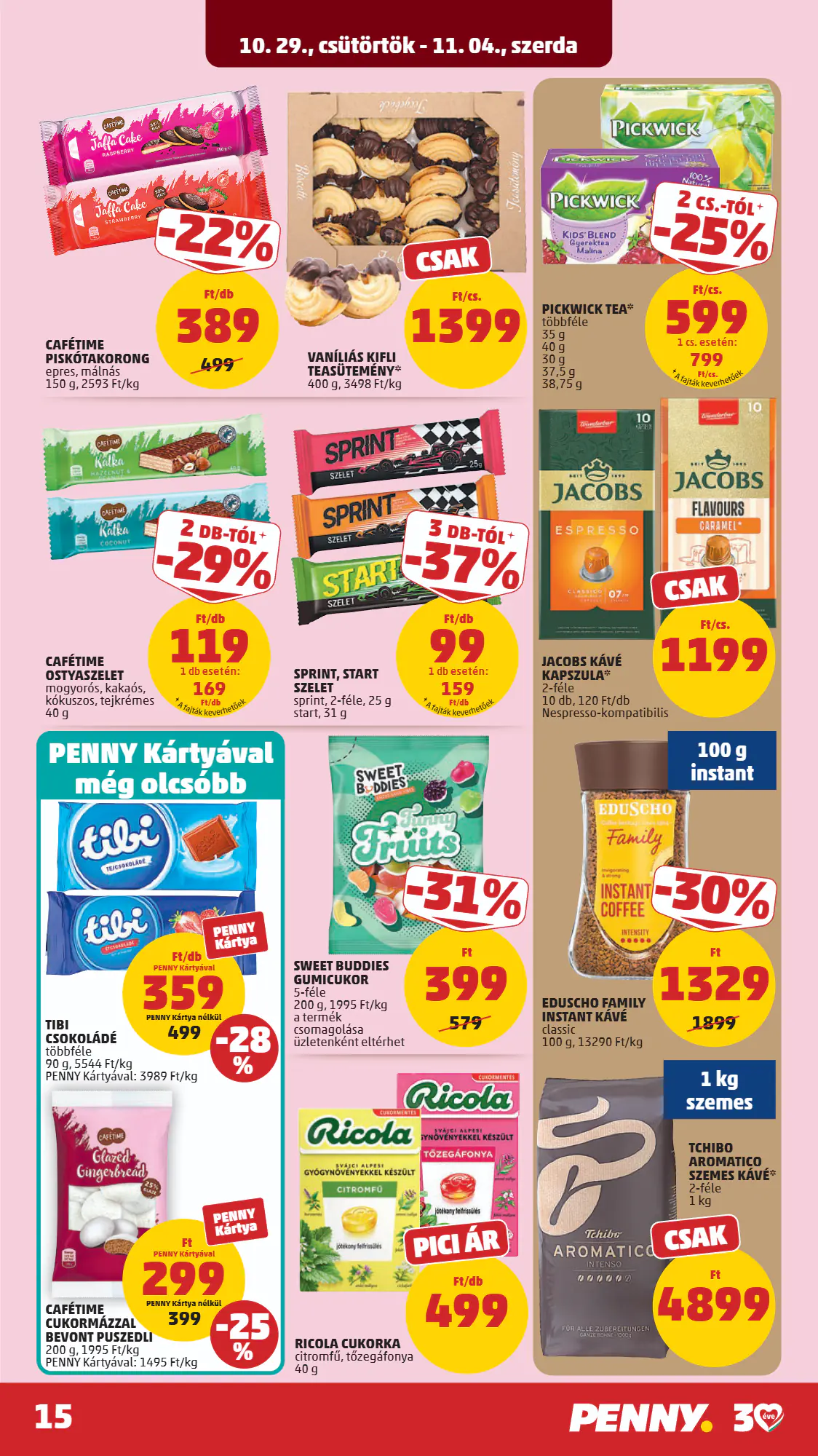 Penny Market akciós újság 2026.10.29-től - 19. oldal.