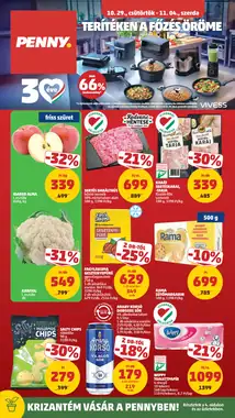 Penny Market akciós újság 2026.10.29-től