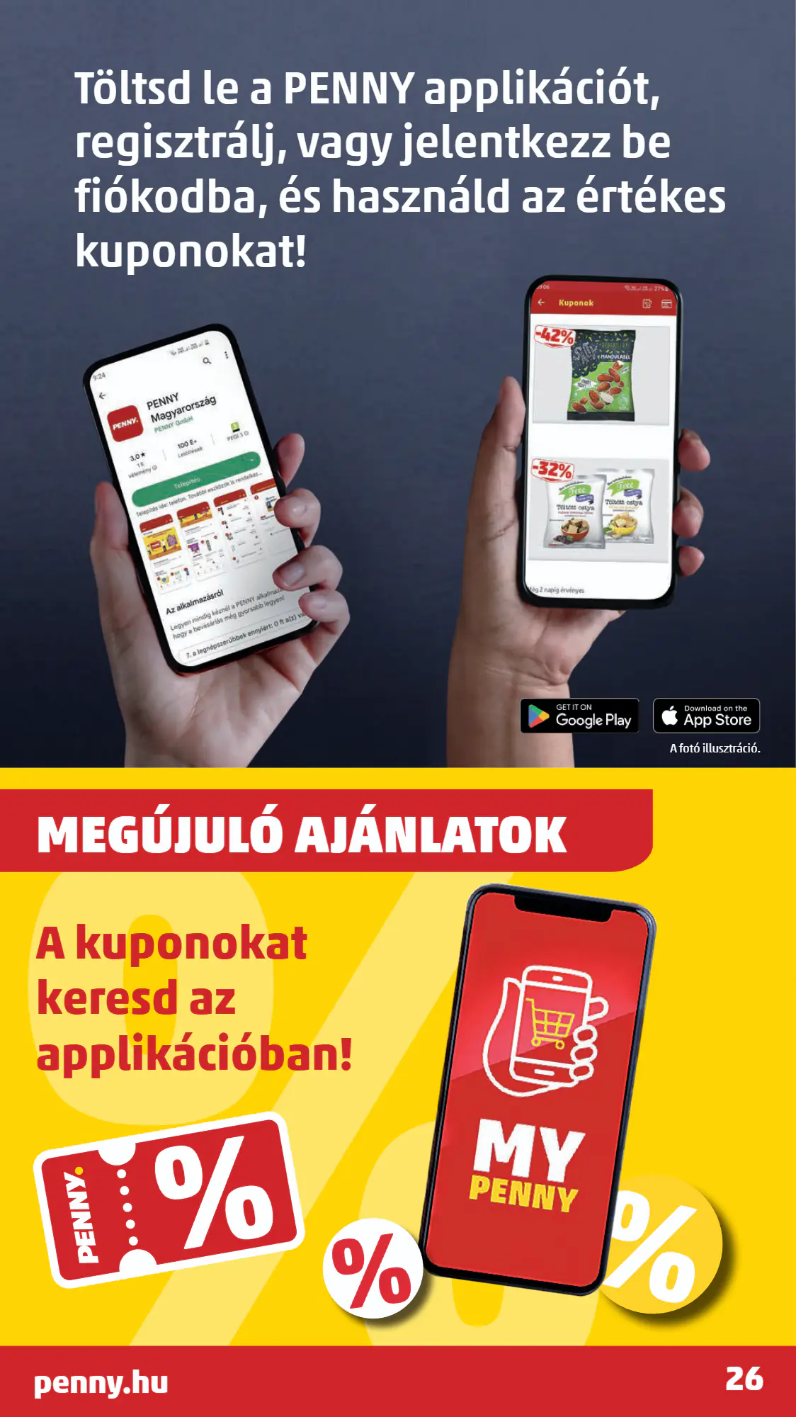 Penny Market akciós újság 2026.10.29-től - 30. oldal.