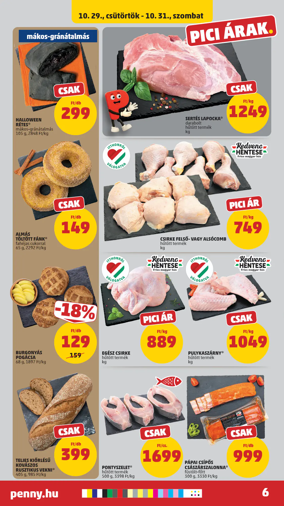 Penny Market akciós újság 2026.10.29-től - 8. oldal.