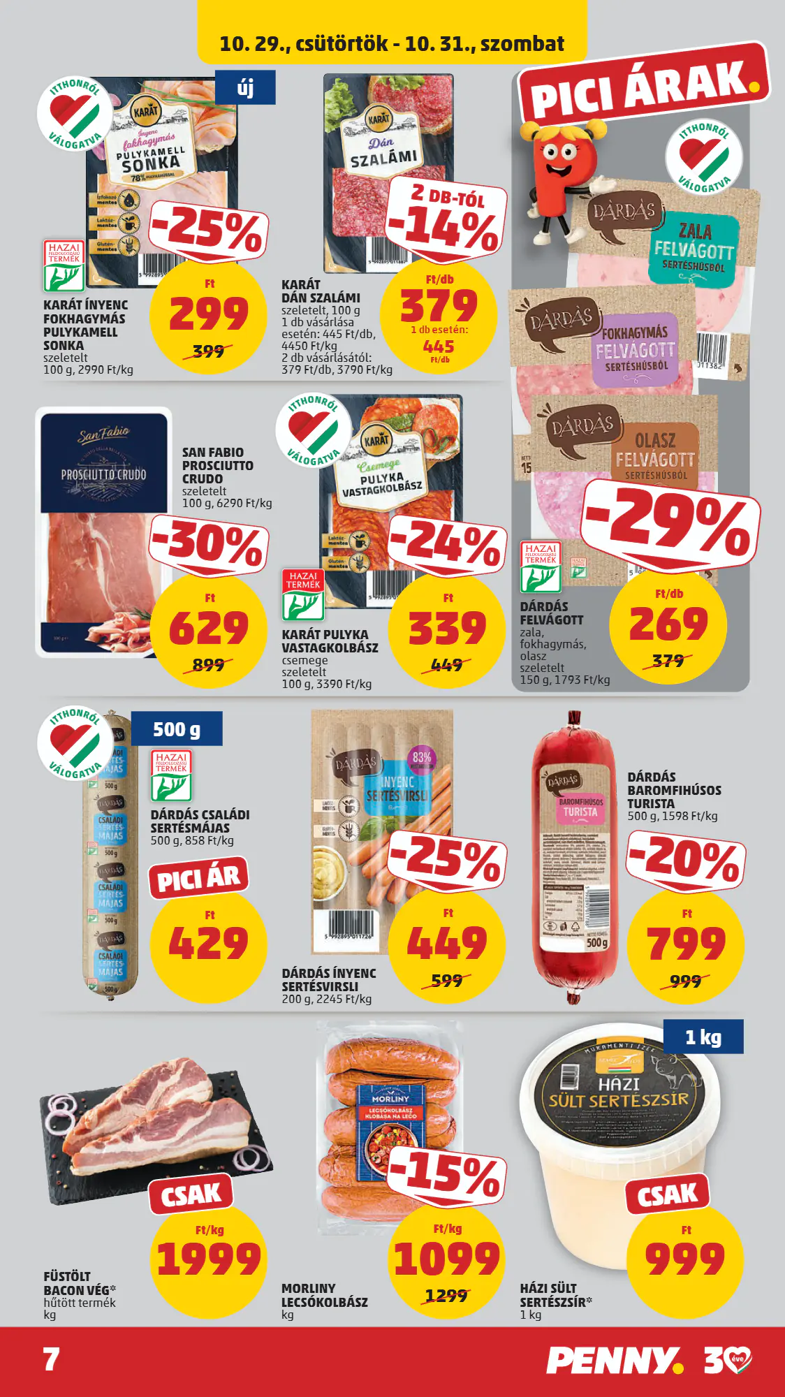 Penny Market akciós újság 2026.10.29-től - 9. oldal.