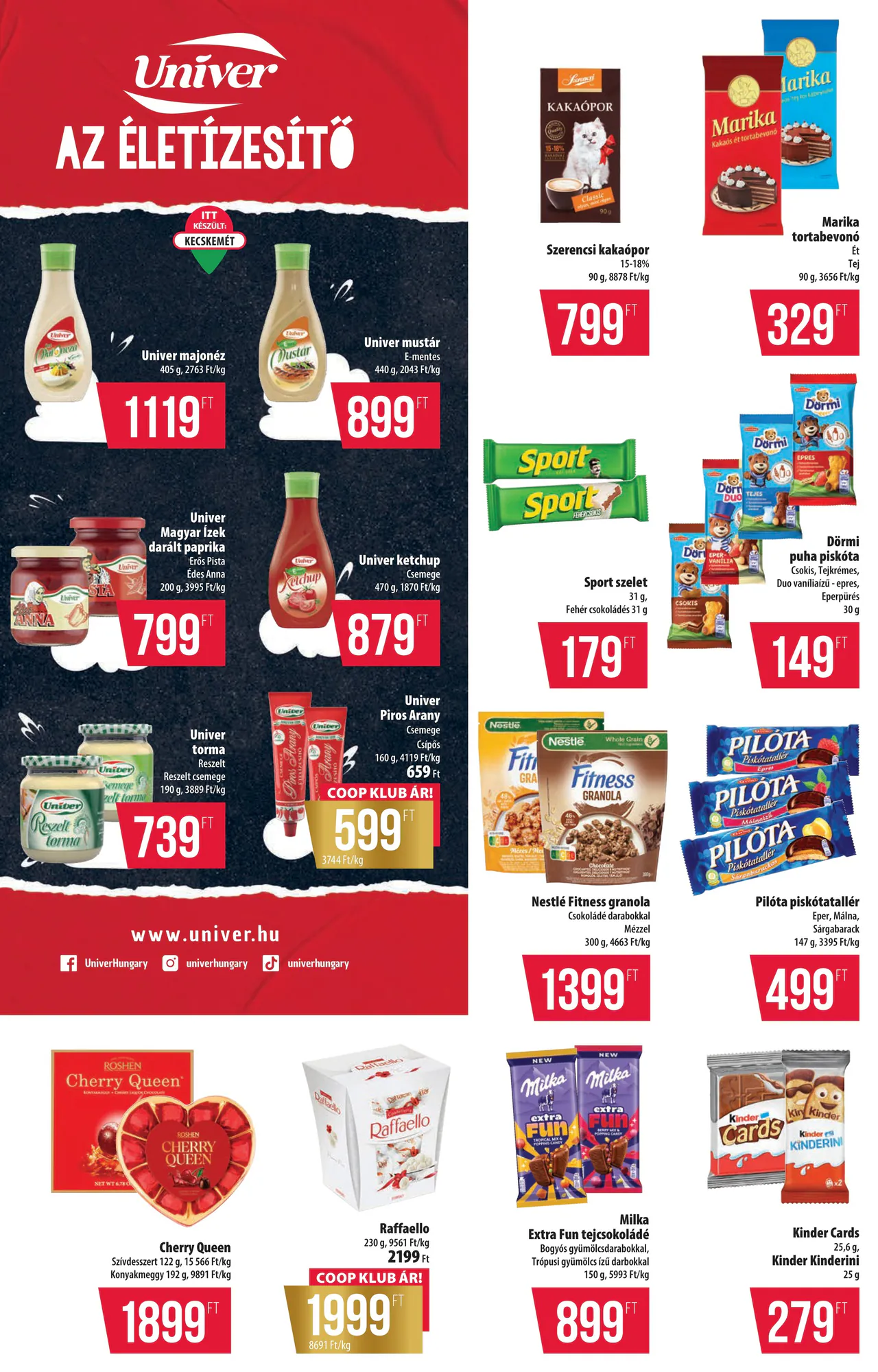 Coop akciós újság 2026.10.29-től - 12. oldal.