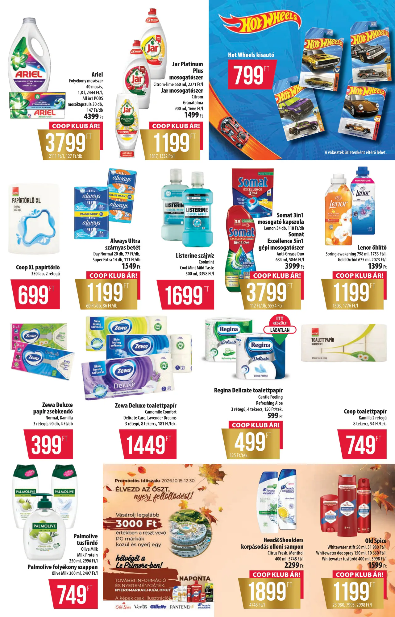 Coop akciós újság 2026.10.29-től - 15. oldal.