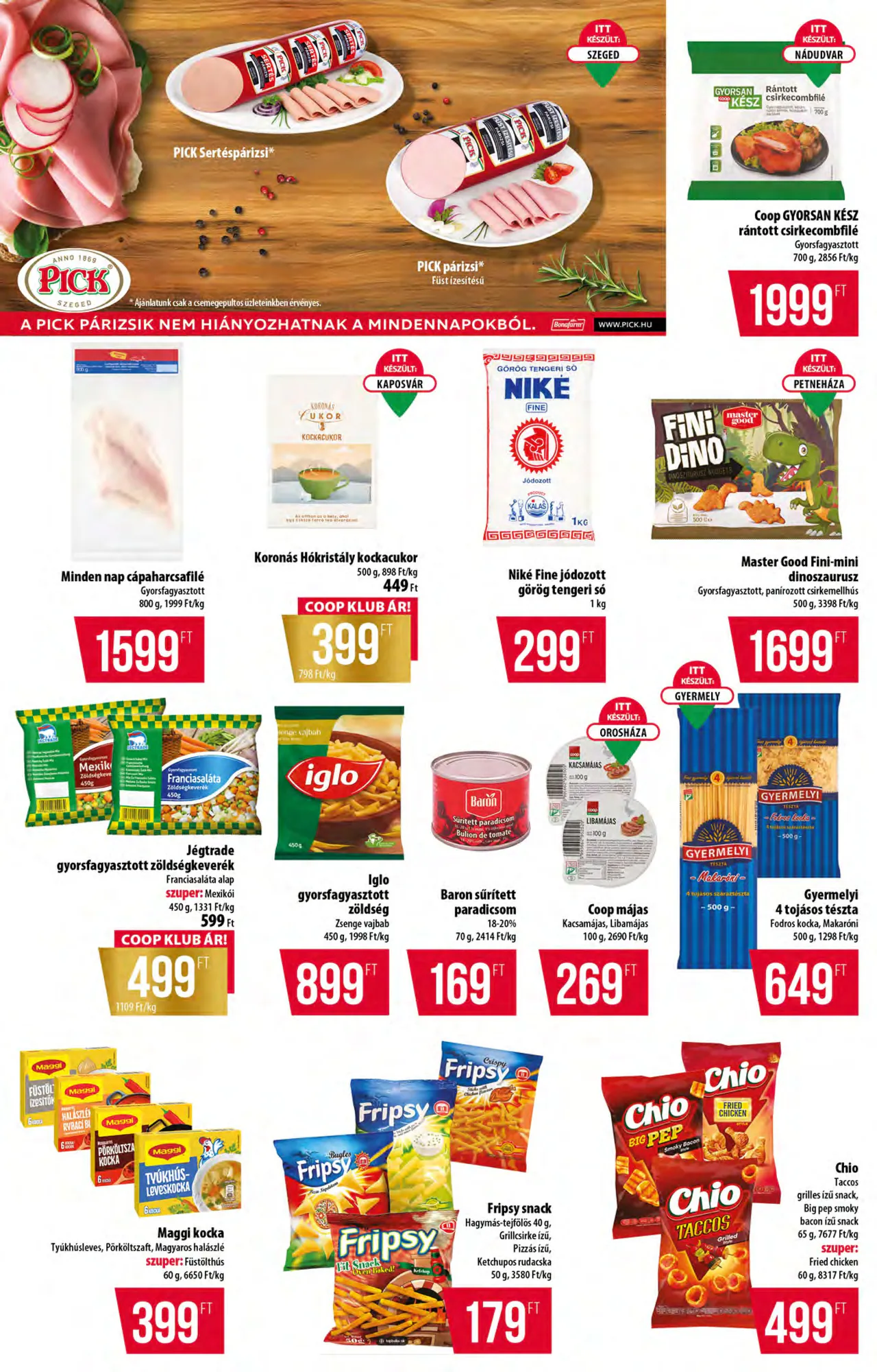 Coop akciós újság 2026.10.29-től - 5. oldal.