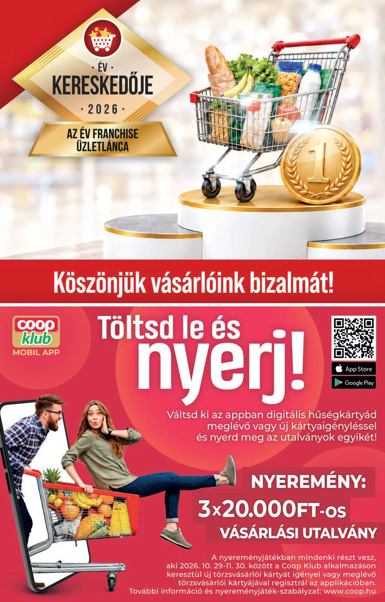 Coop akciós újság 2026.10.29-től - 9. oldal.