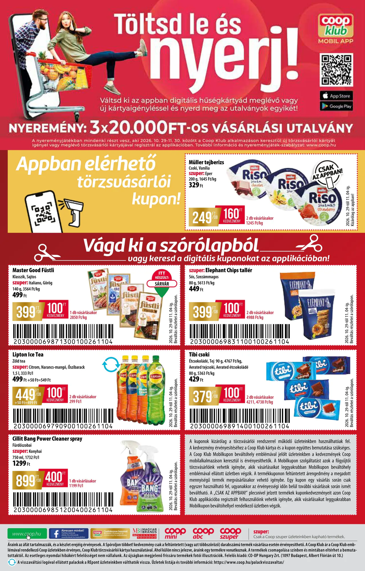 Coop akciós újság 2026.10.29-től - 12. oldal.