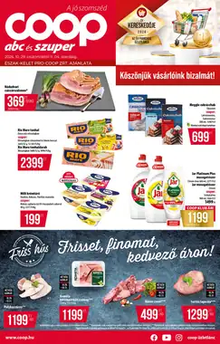 Coop akciós újság 2026.10.29-től