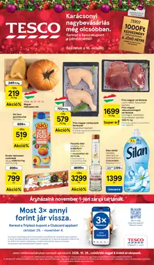 Tesco akciós újság 2026.10.29-től