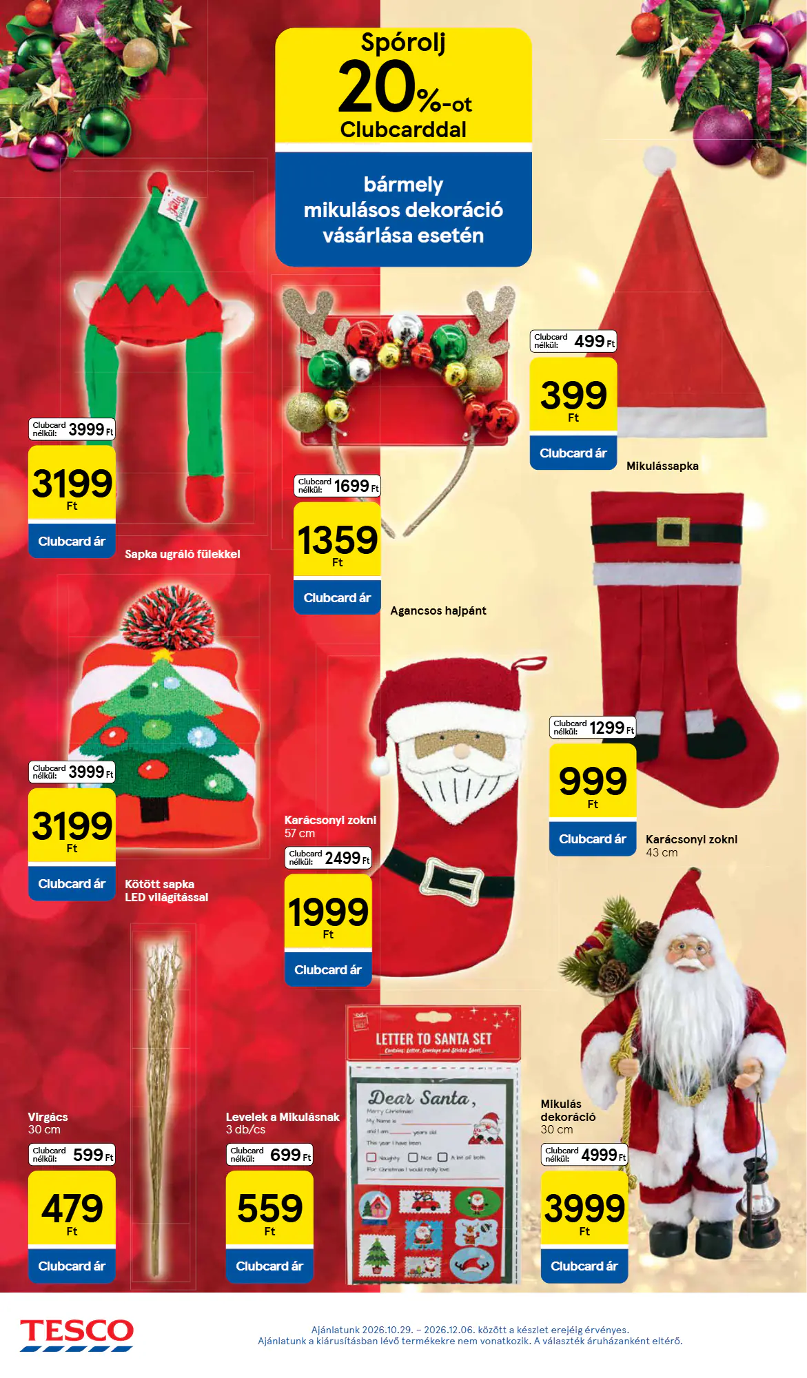 Tesco akciós újság 2026.10.29-től - 28. oldal.