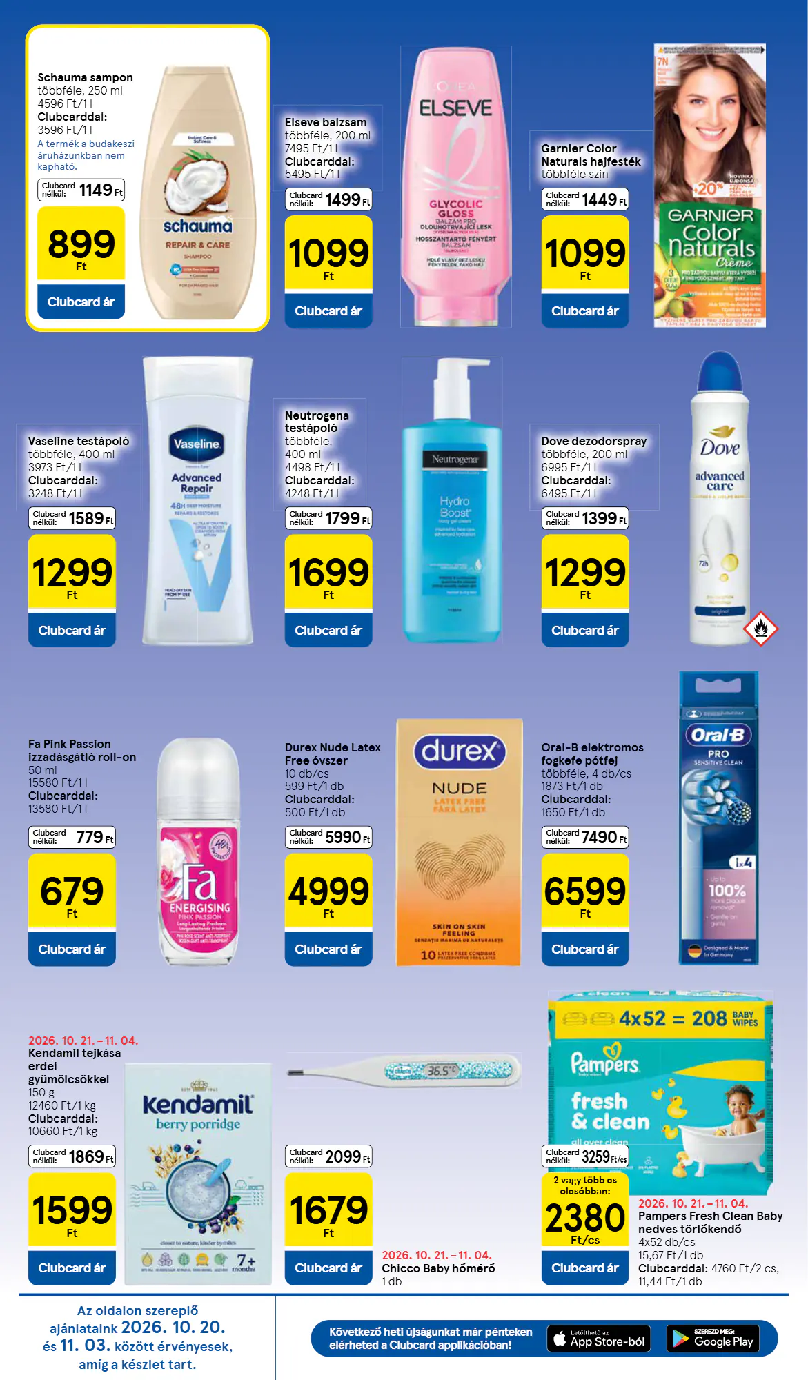 Tesco akciós újság 2026.10.29-től - 8. oldal.