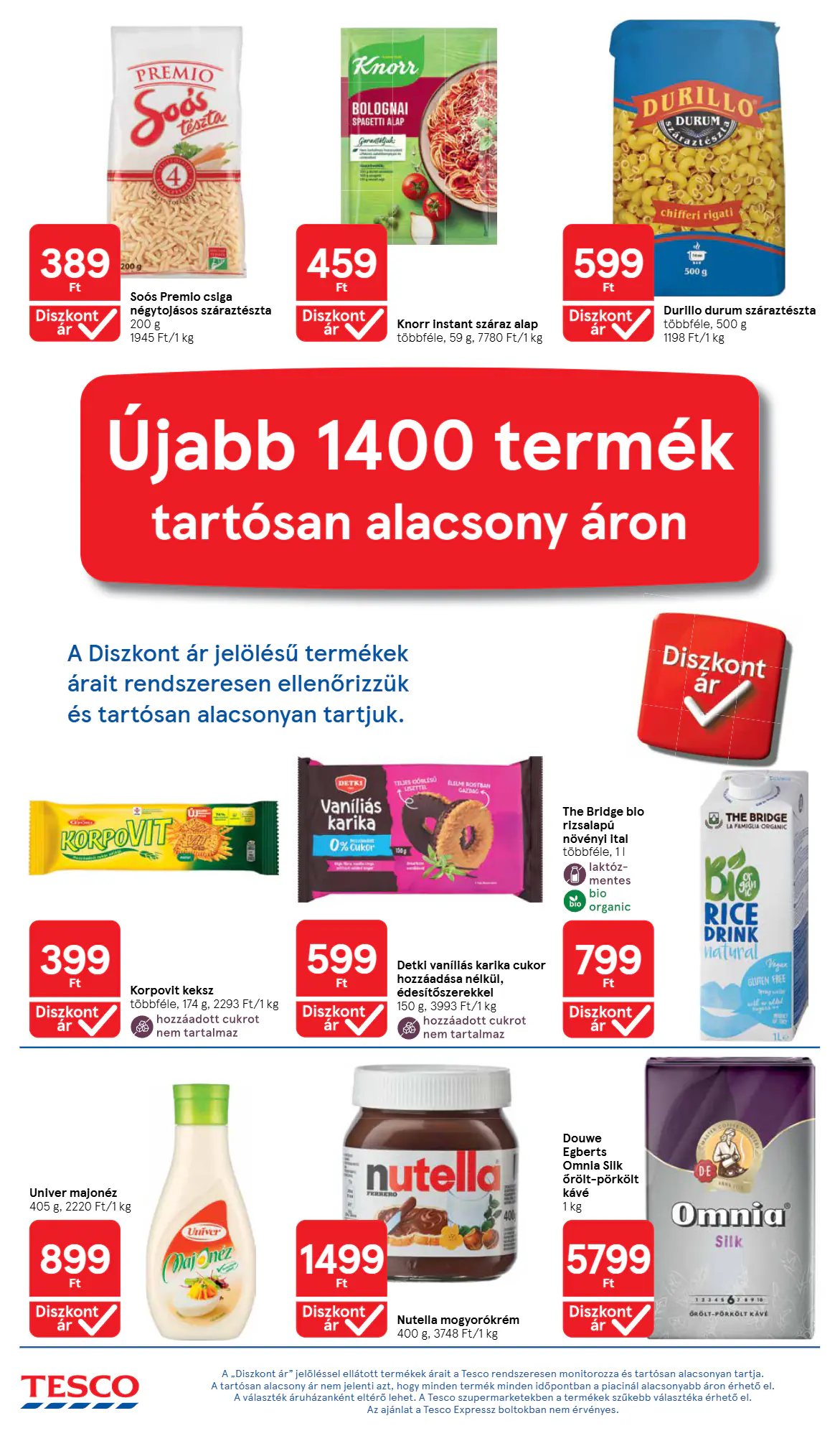 Tesco akciós újság 2026.10.29-től - 4. oldal.