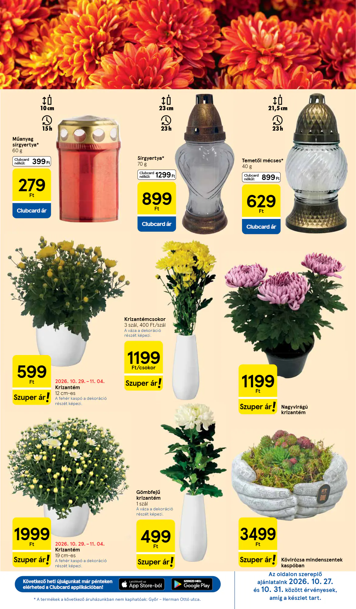 Tesco akciós újság 2026.10.29-től - 7. oldal.