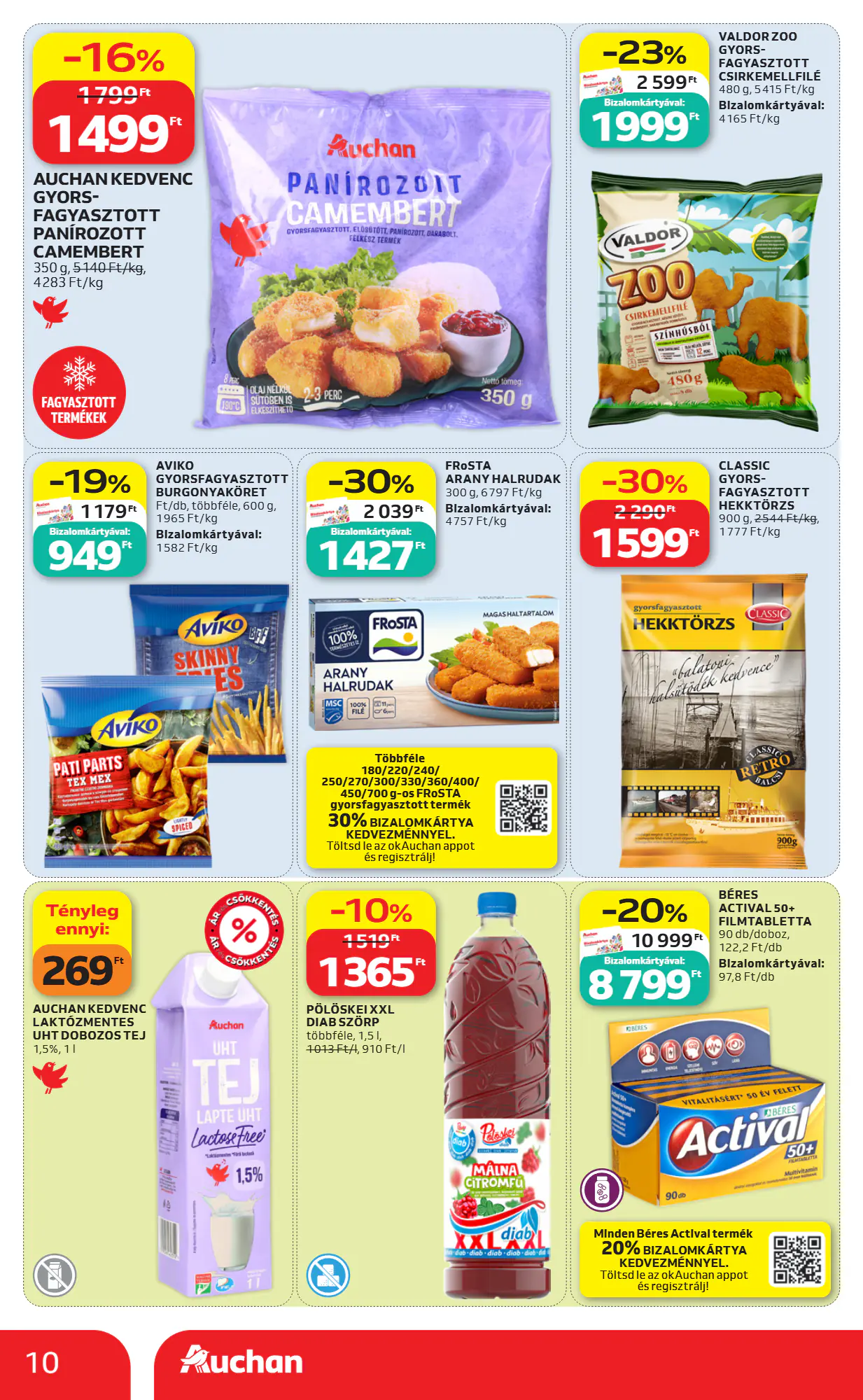Auchan akciós újság 2026.10.29-től - 10. oldal.