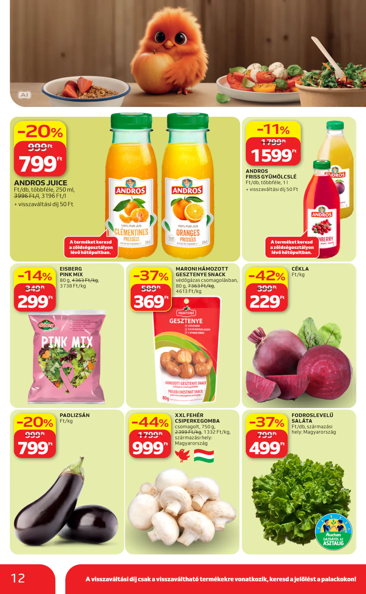 Auchan akciós újság 2026.10.29-től - 12. oldal.