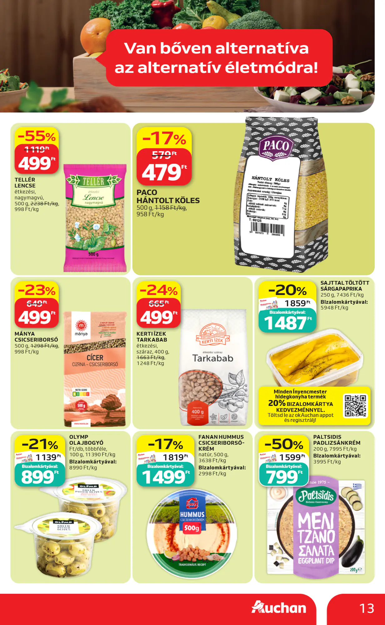 Auchan akciós újság 2026.10.29-től - 13. oldal.