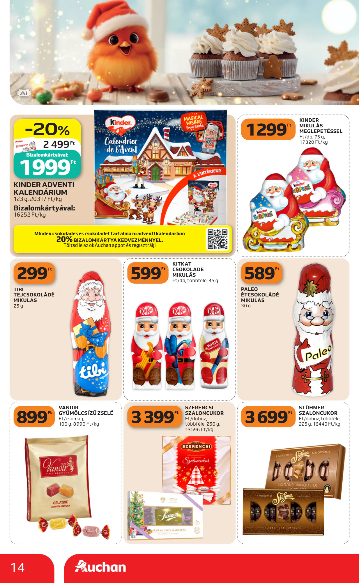 Auchan akciós újság 2026.10.29-től - 14. oldal.