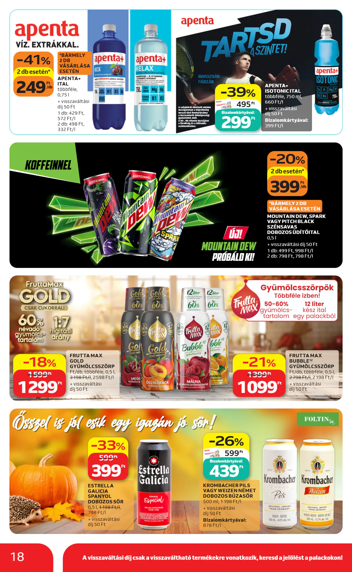 Auchan akciós újság 2026.10.29-től - 18. oldal.