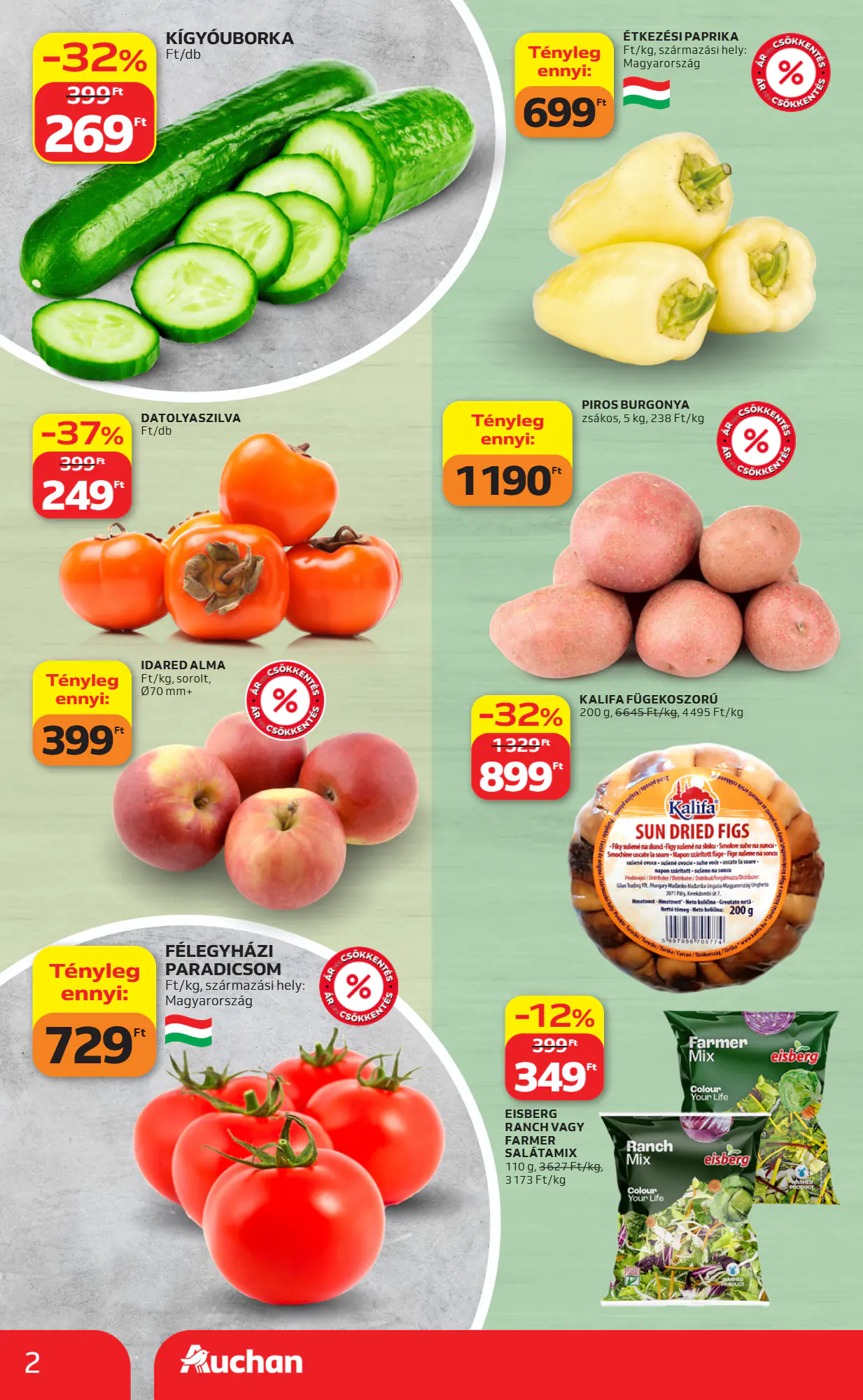 Auchan akciós újság 2026.10.29-től - 2. oldal.