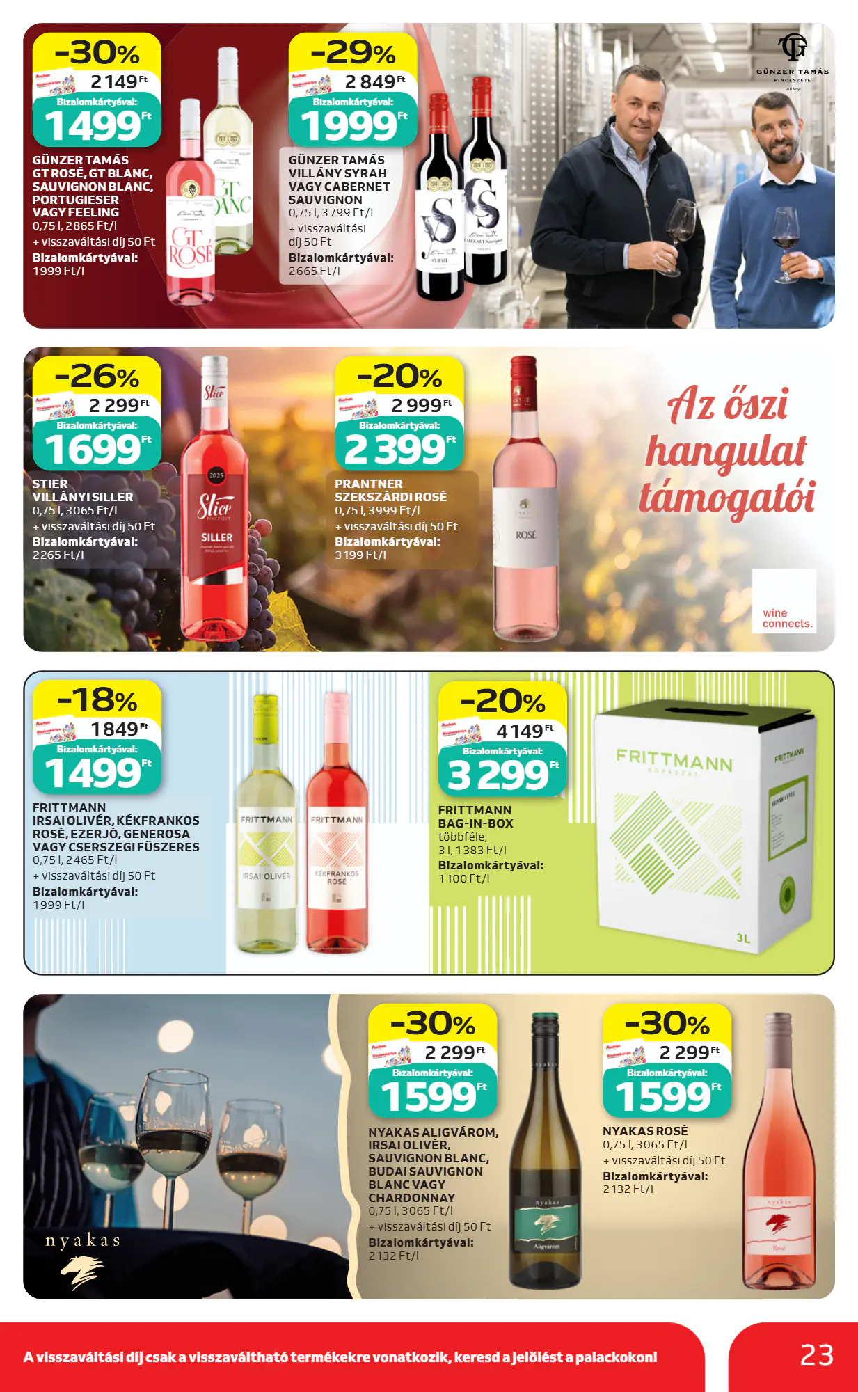 Auchan akciós újság 2026.10.29-től - 23. oldal.