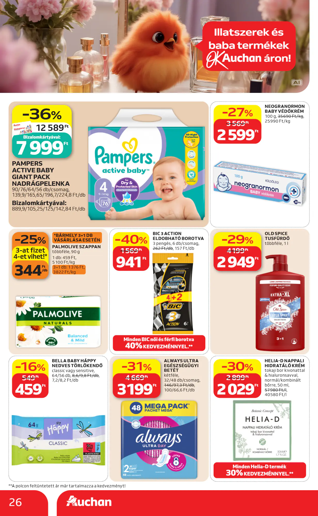 Auchan akciós újság 2026.10.29-től - 26. oldal.