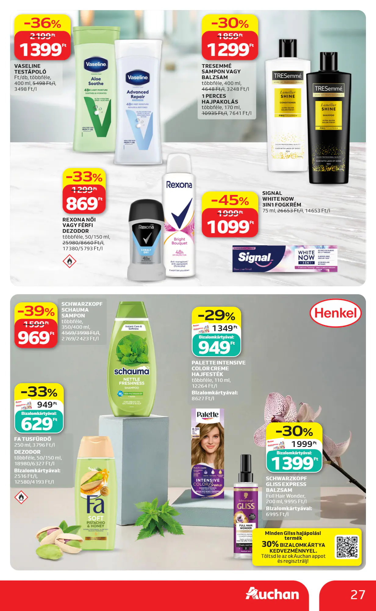 Auchan akciós újság 2026.10.29-től - 27. oldal.