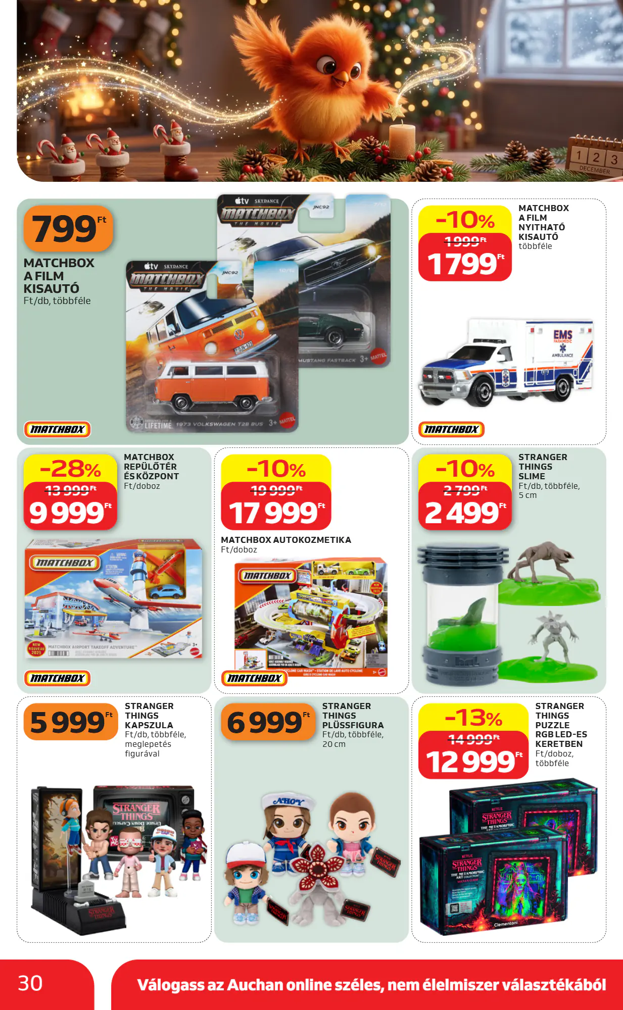 Auchan akciós újság 2026.10.29-től - 30. oldal.