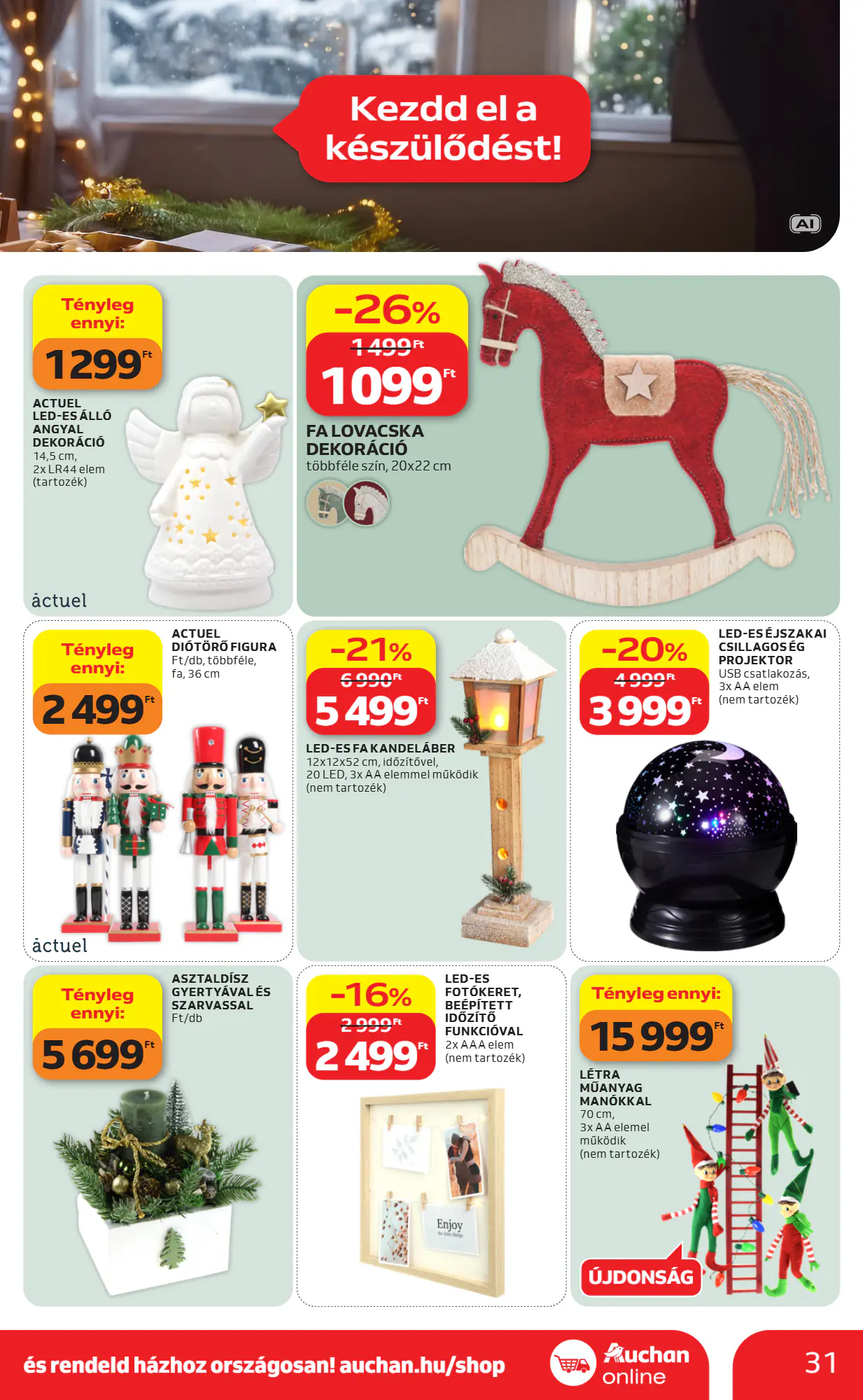 Auchan akciós újság 2026.10.29-től - 31. oldal.