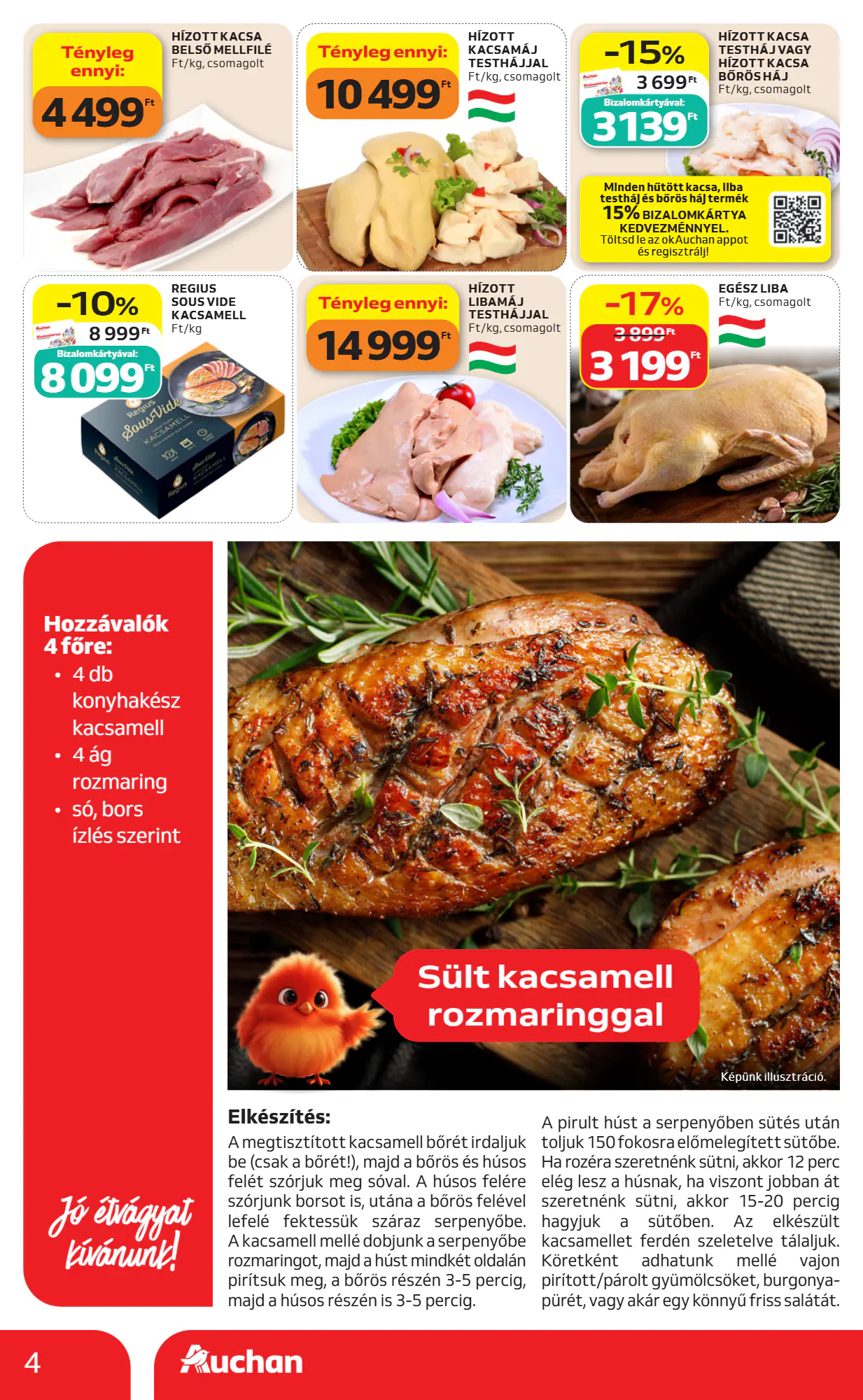 Auchan akciós újság 2026.10.29-től - 4. oldal.