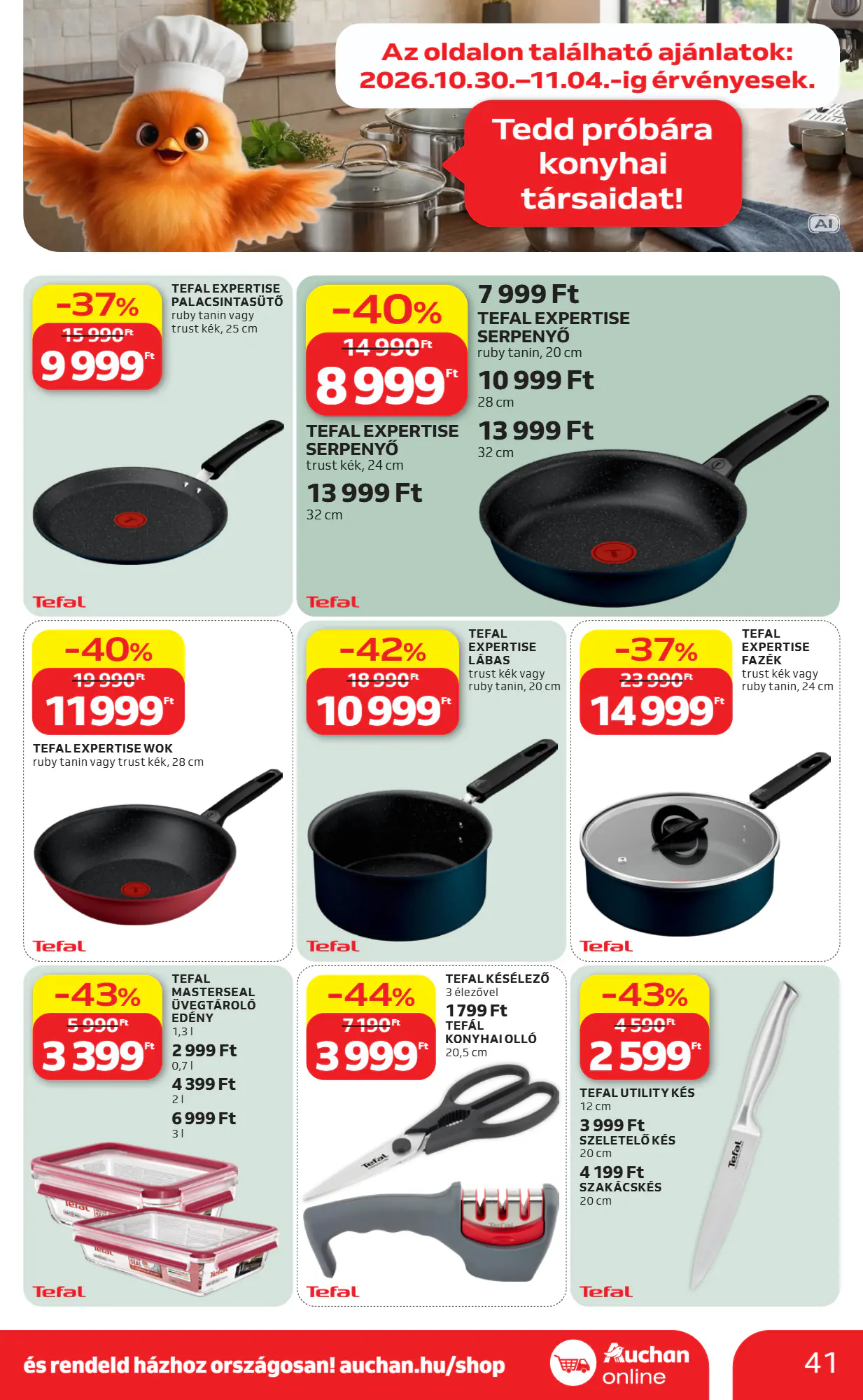 Auchan akciós újság 2026.10.29-től - 41. oldal.