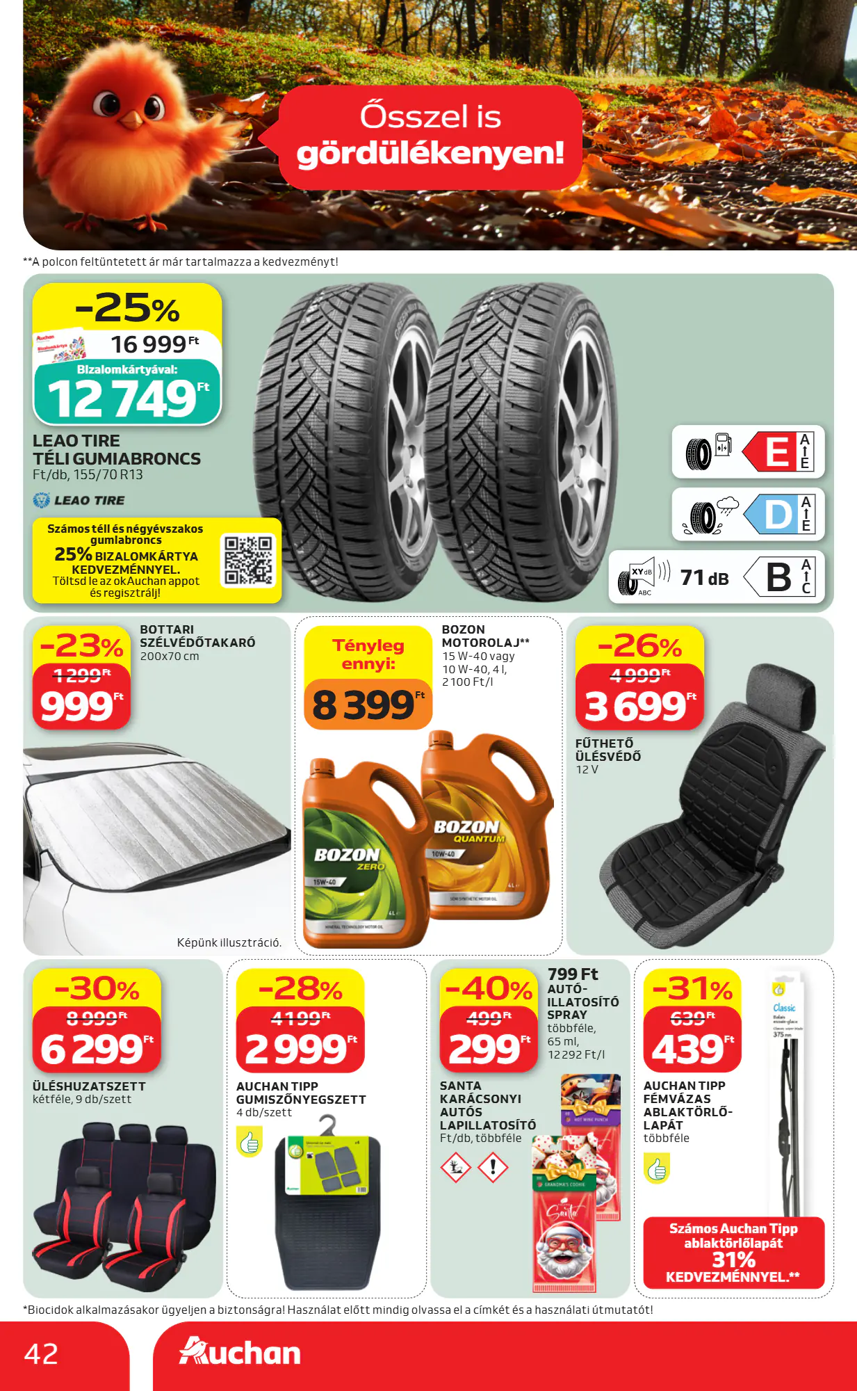 Auchan akciós újság 2026.10.29-től - 42. oldal.