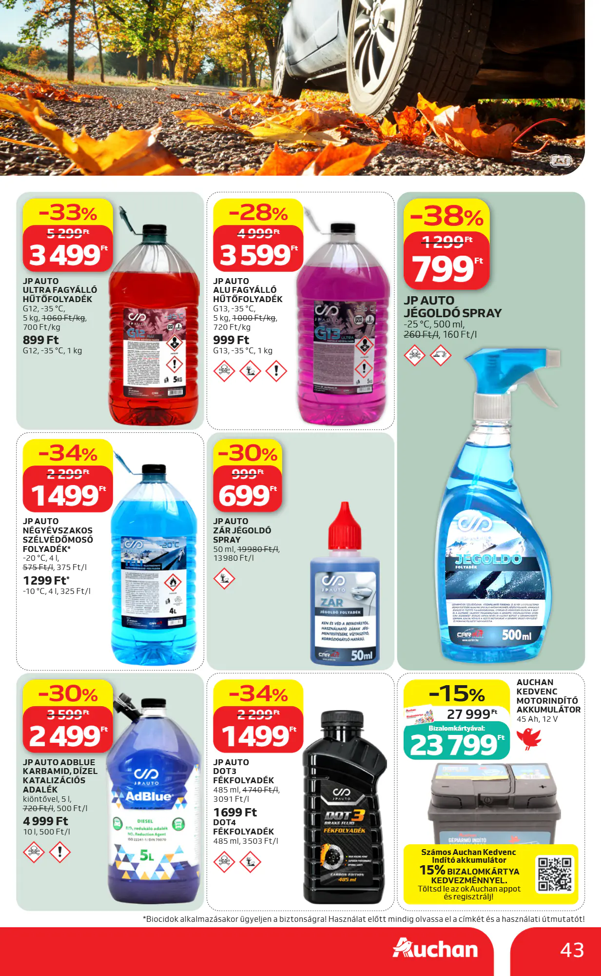 Auchan akciós újság 2026.10.29-től - 43. oldal.