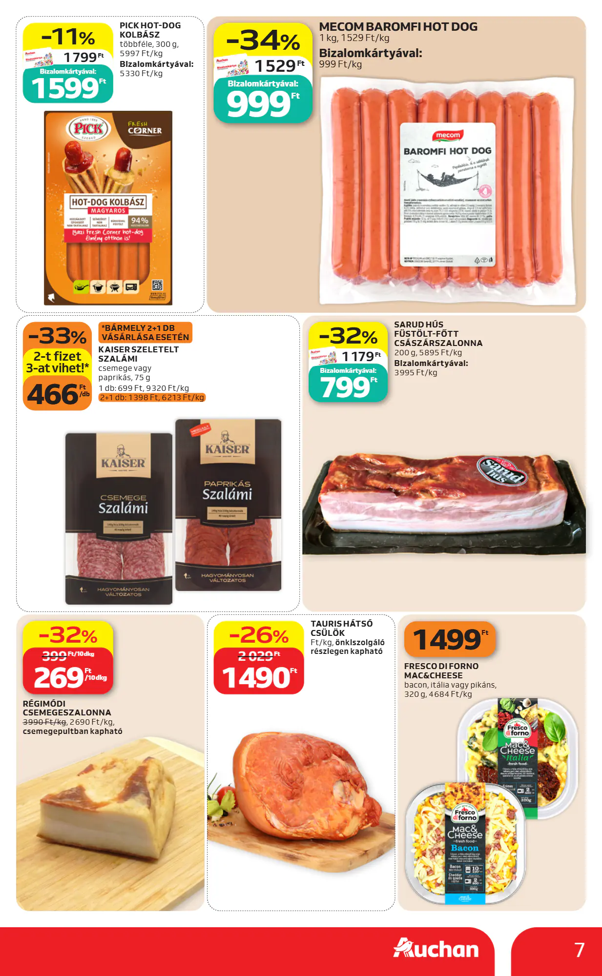 Auchan akciós újság 2026.10.29-től - 7. oldal.