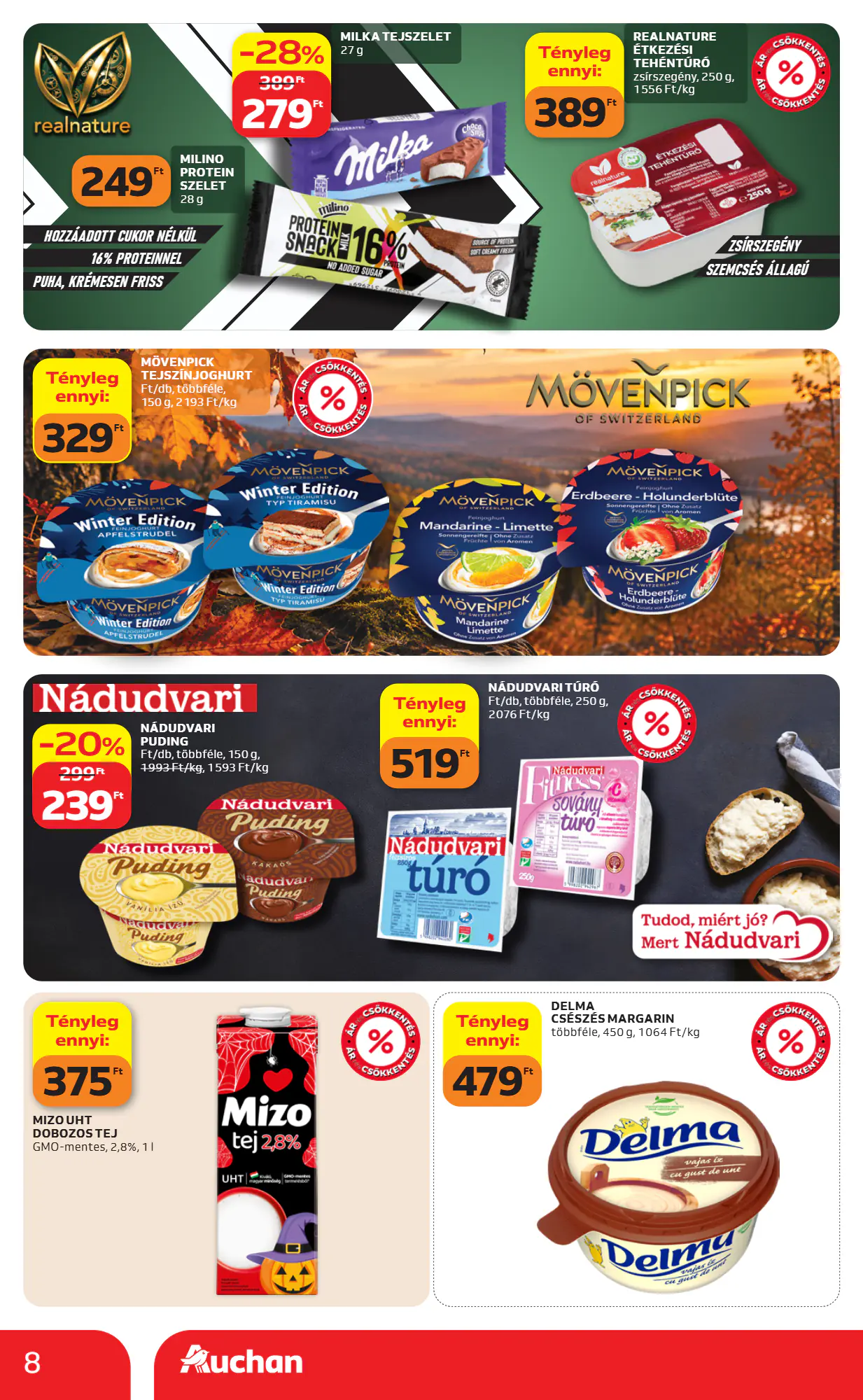 Auchan akciós újság 2026.10.29-től - 8. oldal.