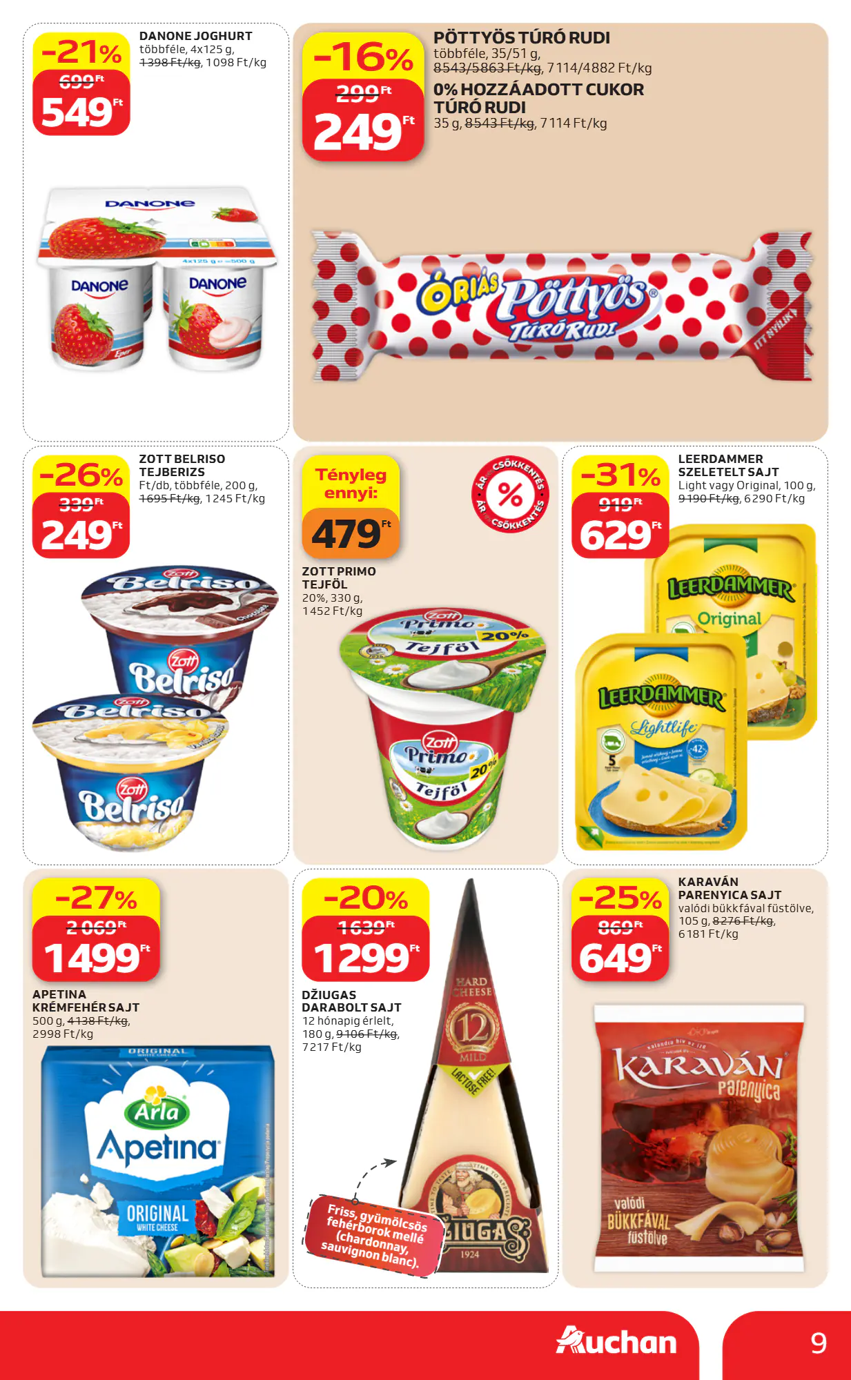 Auchan akciós újság 2026.10.29-től - 9. oldal.
