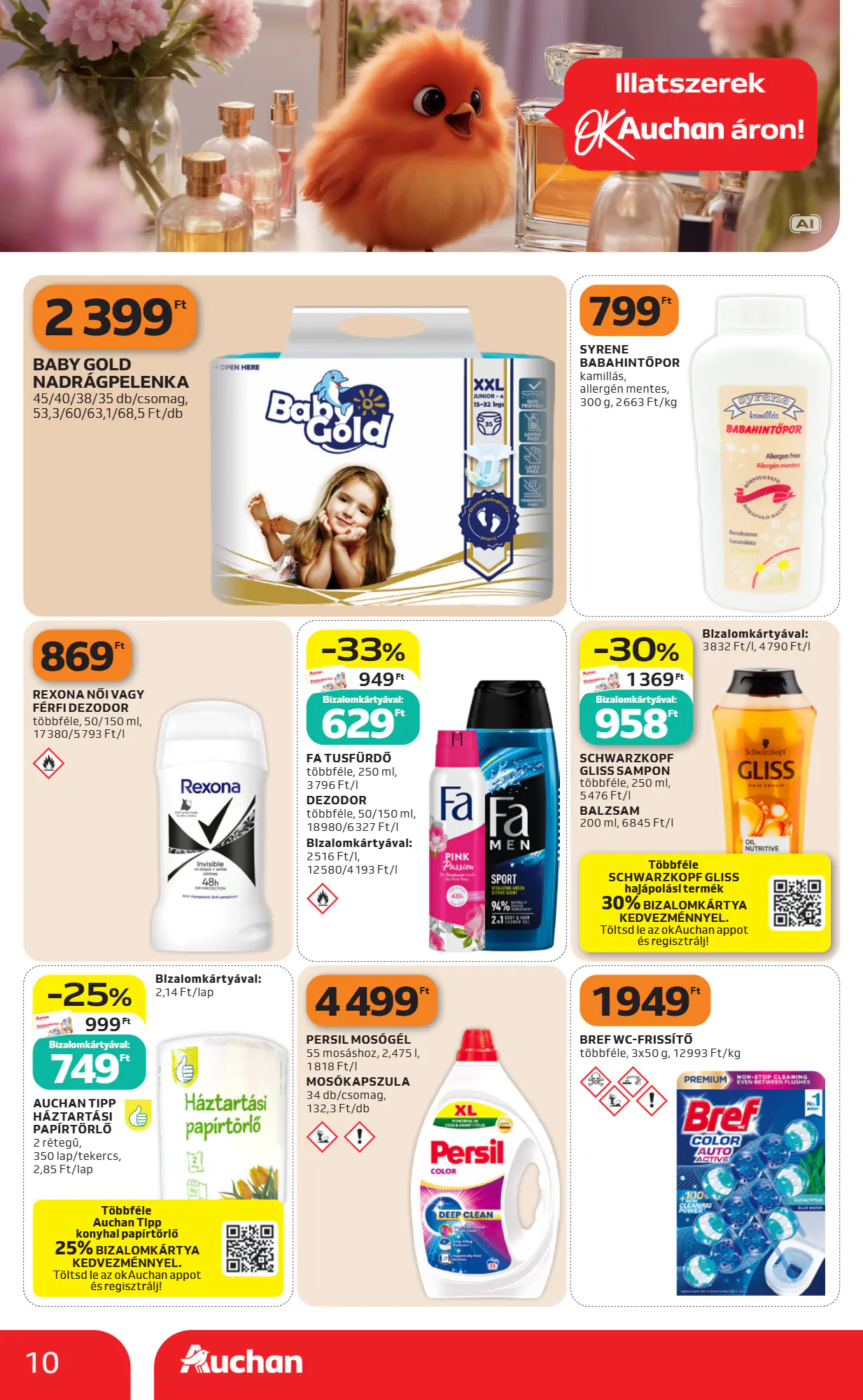 Auchan akciós újság 2026.10.29-től - 10. oldal.