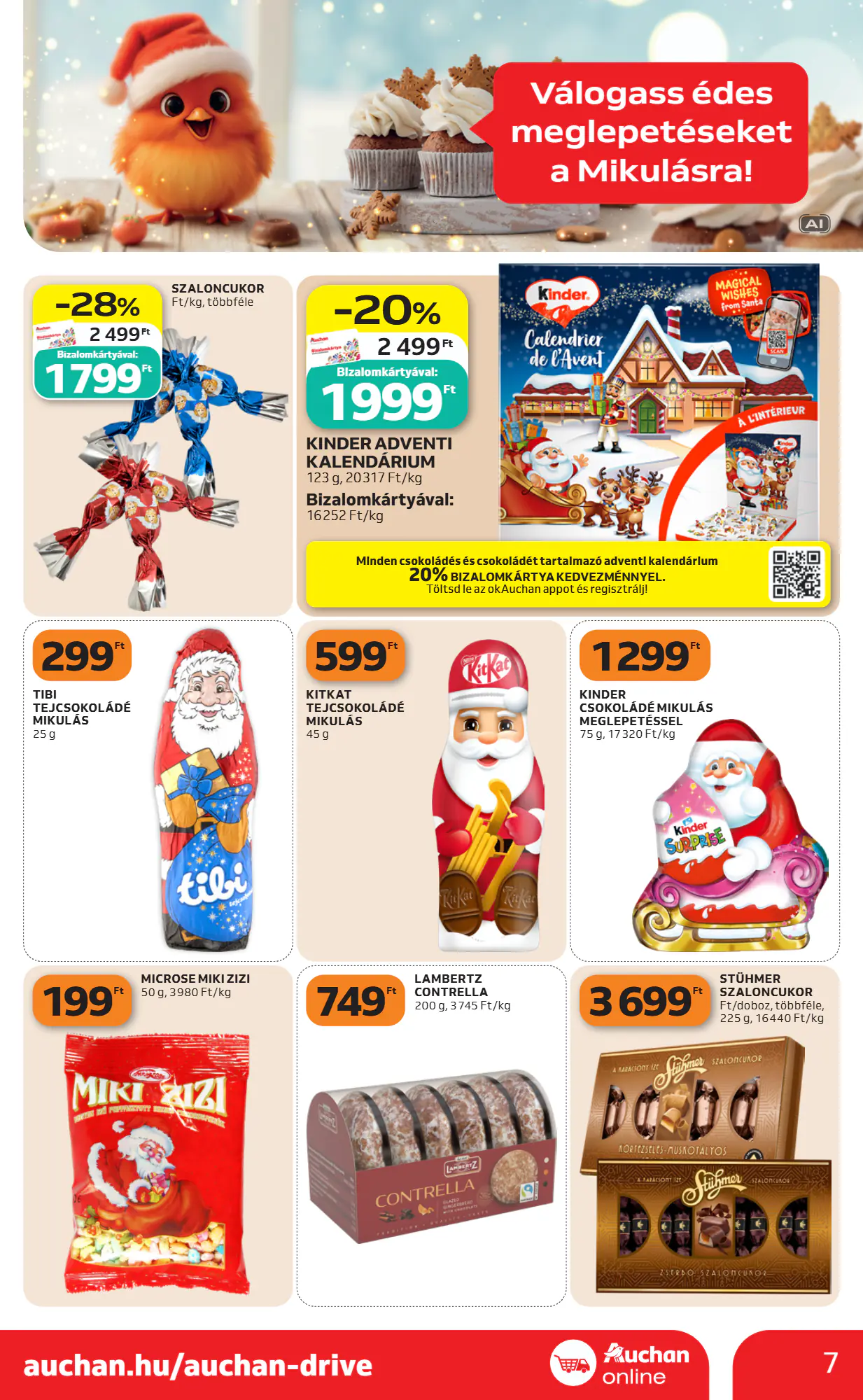 Auchan akciós újság 2026.10.29-től - 7. oldal.