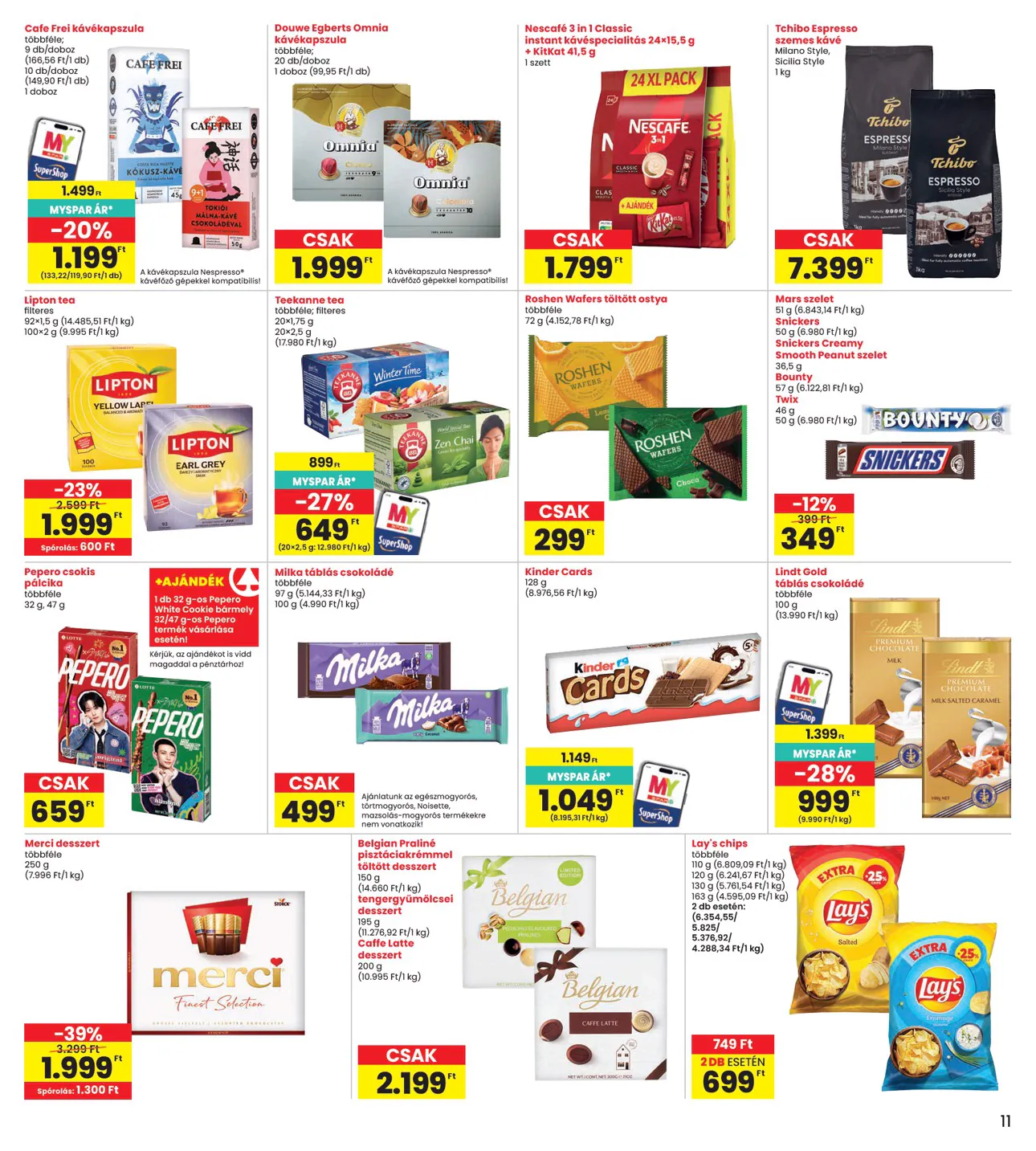 Interspar akciós újság 2026.11.05-től - 11. oldal.