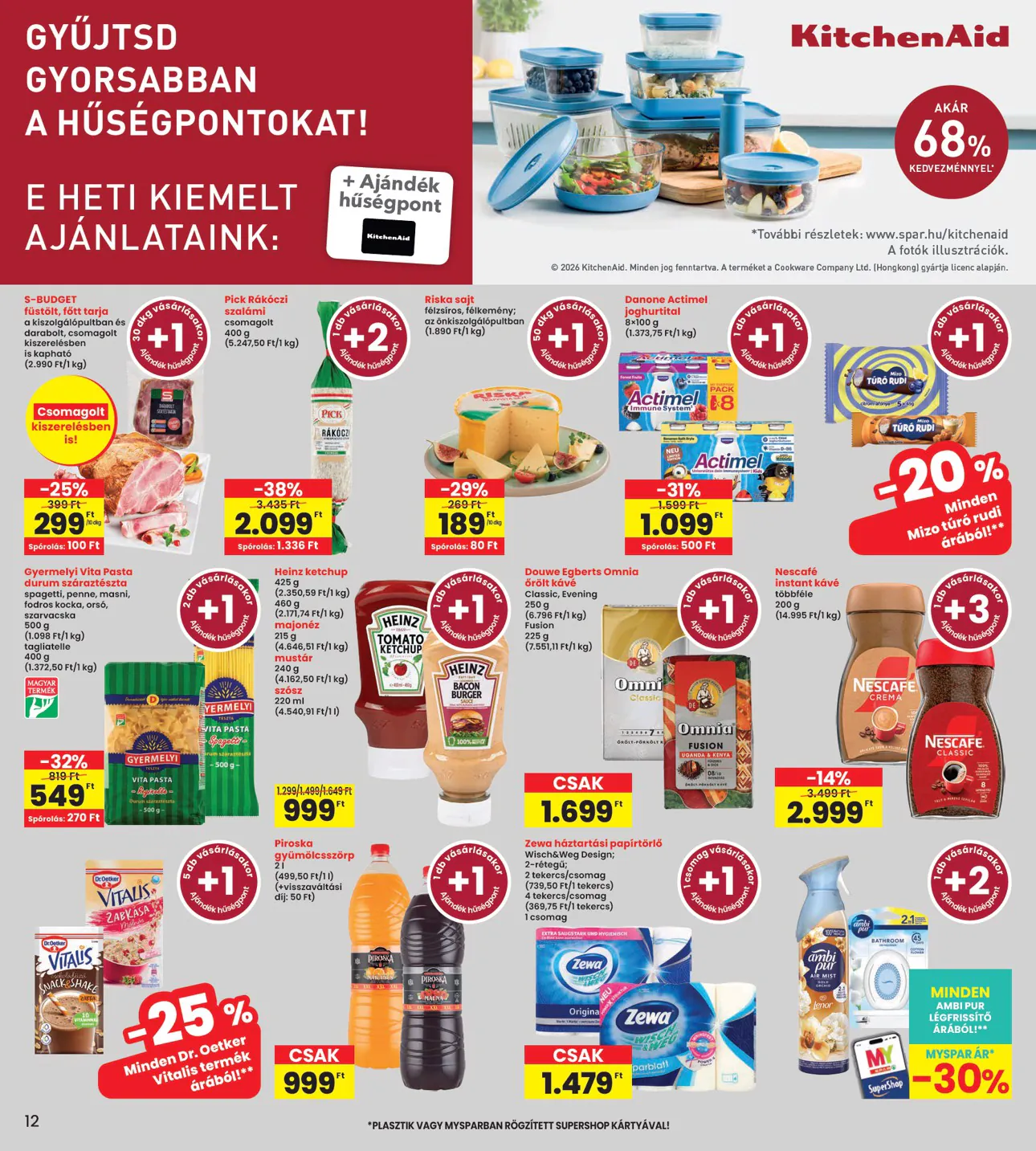 Interspar akciós újság 2026.11.05-től - 12. oldal.