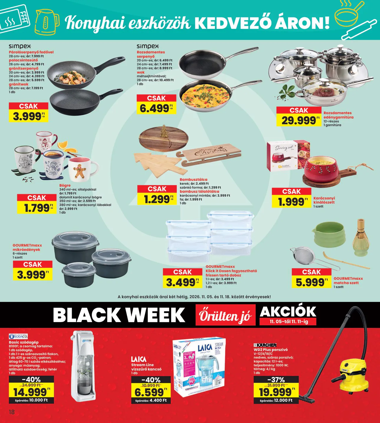 Interspar akciós újság 2026.11.05-től - 18. oldal.