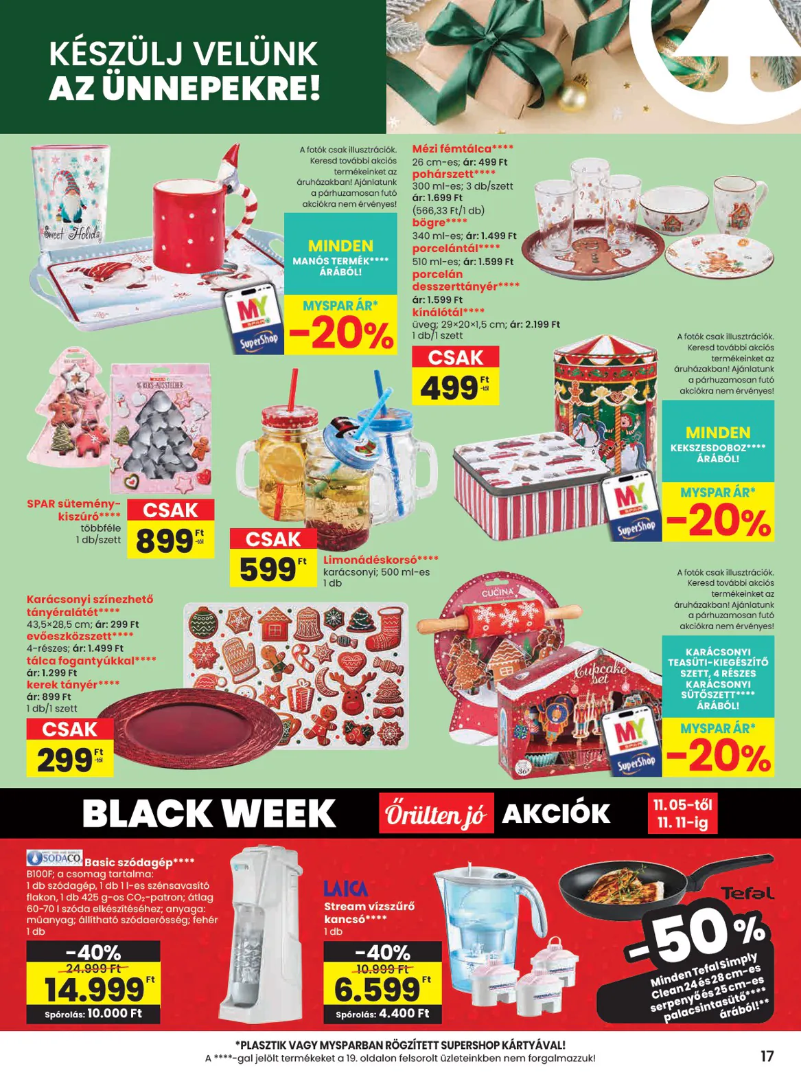 Spar akciós újság 2026.11.05-től - 17. oldal.