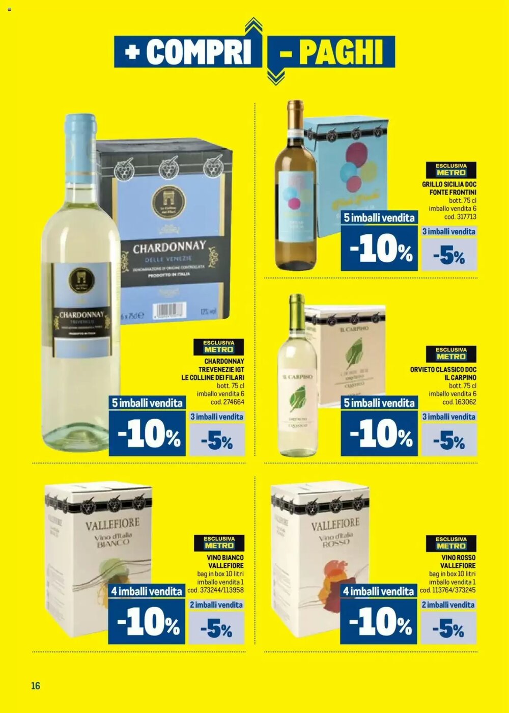 Volantino promozionale Metro  valide dal 09/10/2025 - Pagina 16.