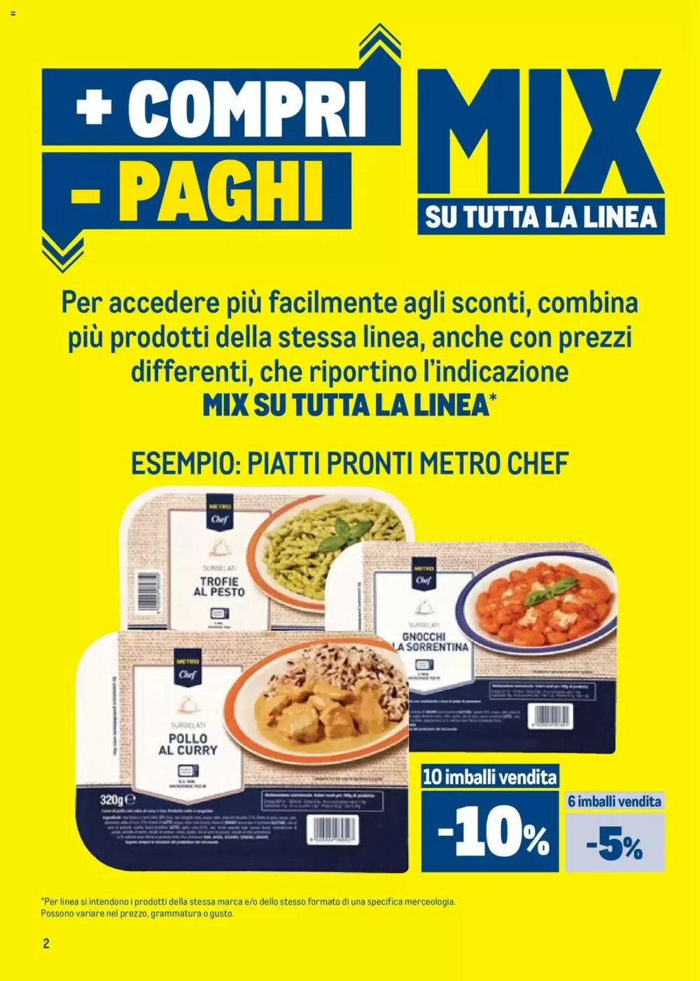 Volantino promozionale Metro  valide dal 09/10/2025 - Pagina 2.