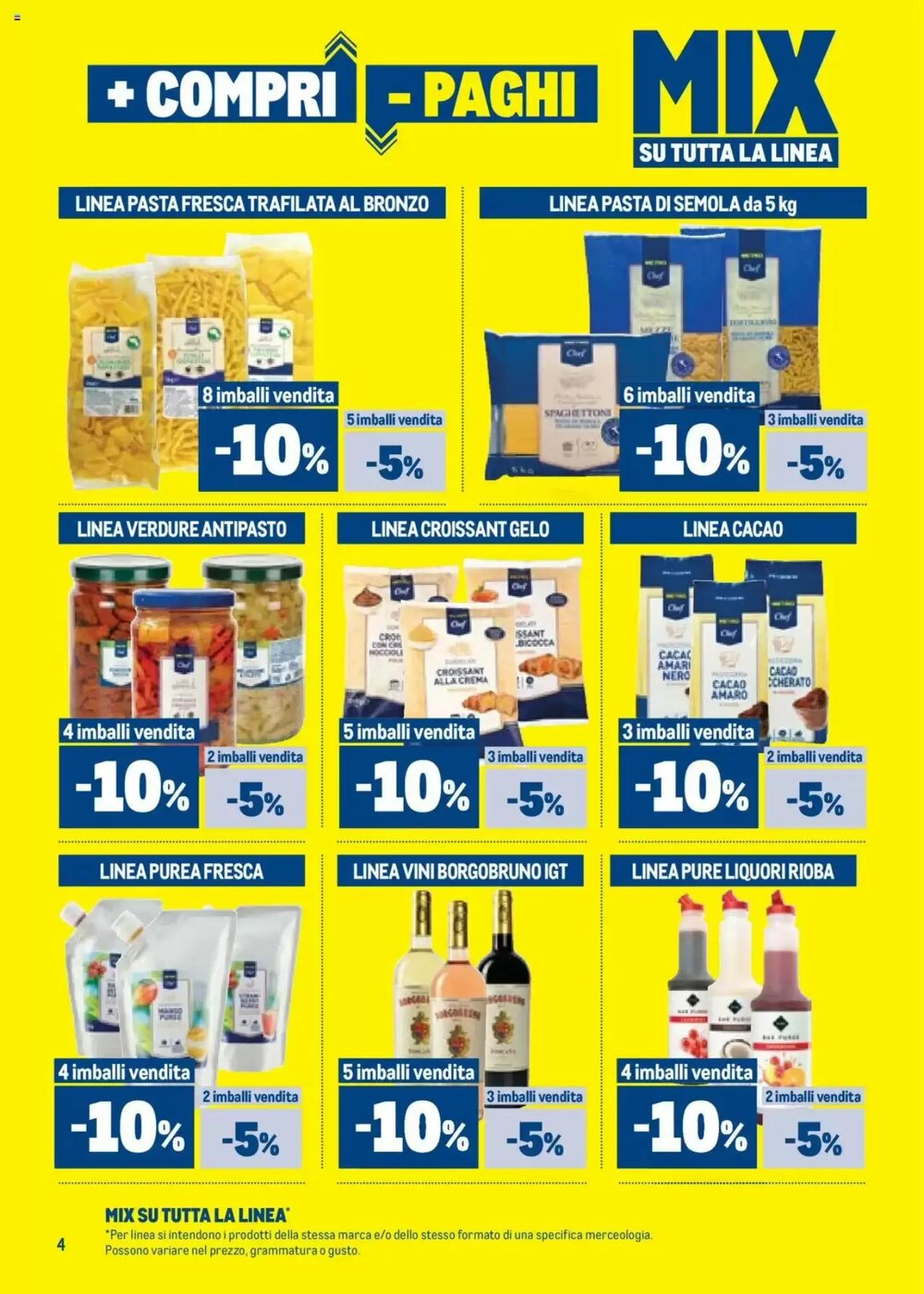 Volantino promozionale Metro  valide dal 09/10/2025 - Pagina 4.