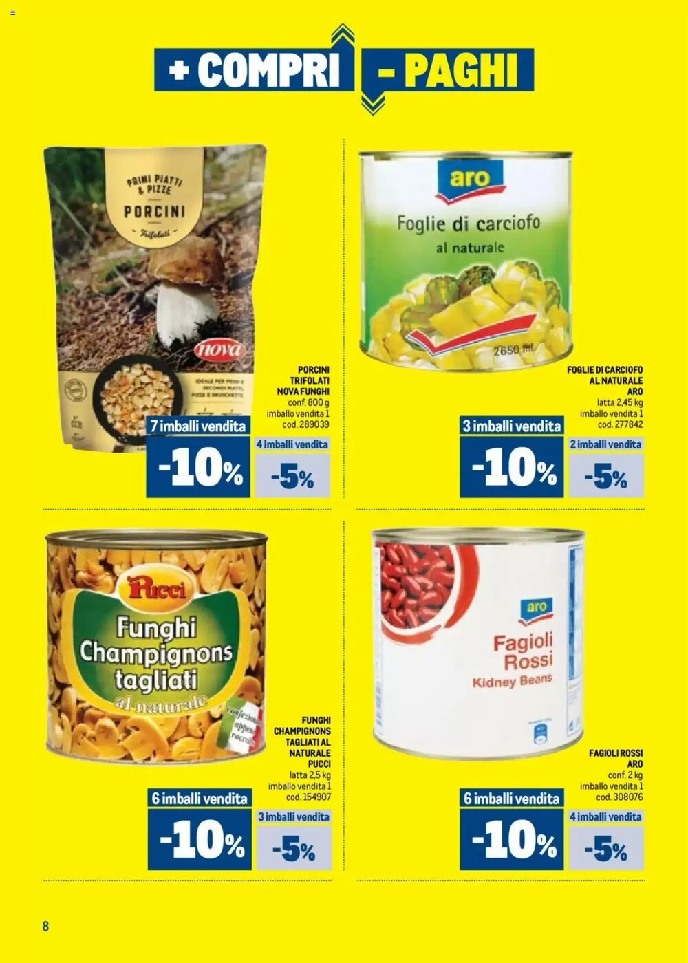 Volantino promozionale Metro  valide dal 09/10/2025 - Pagina 8.