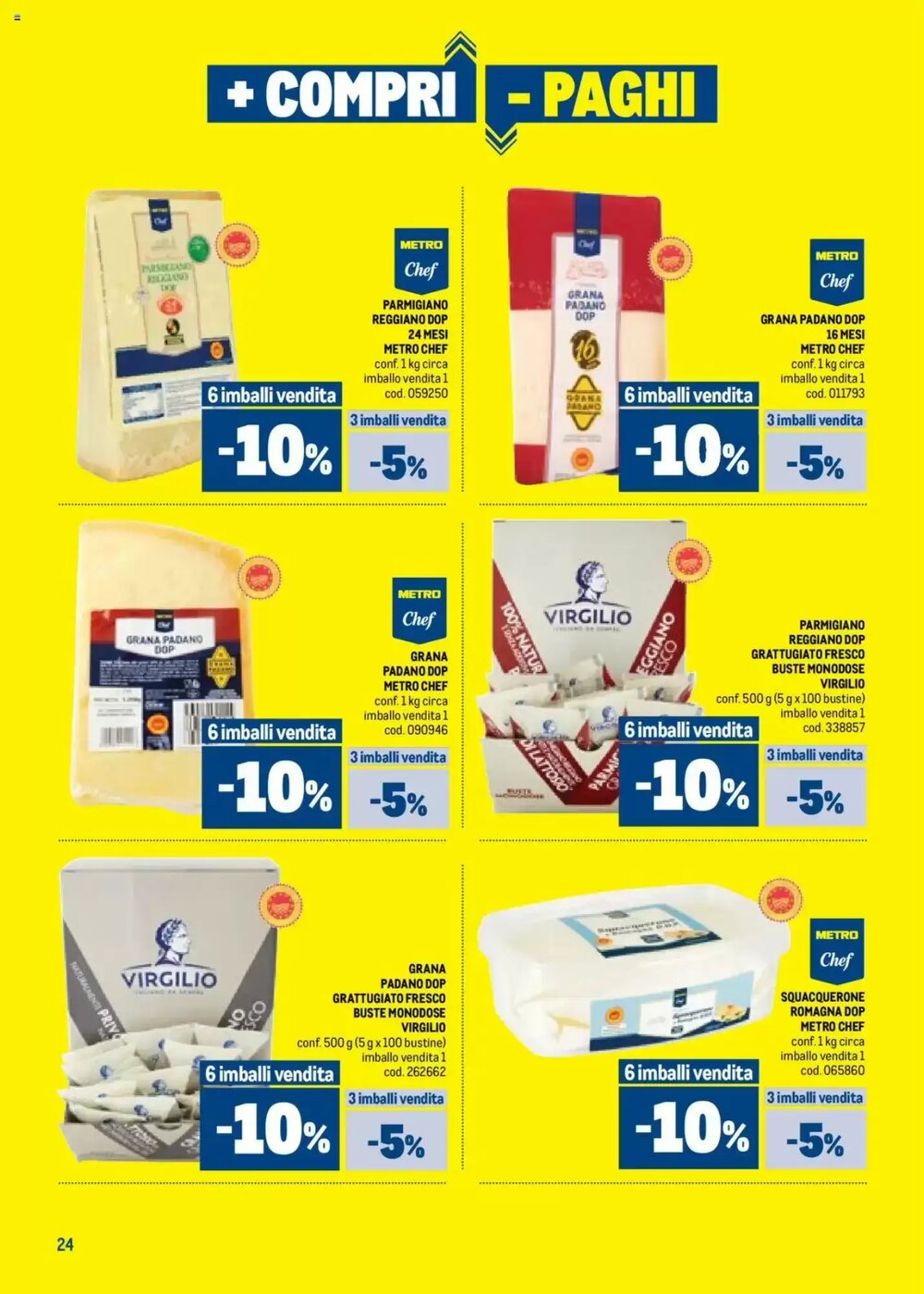 Volantino promozionale Metro  valide dal 09/10/2025 - Pagina 24.