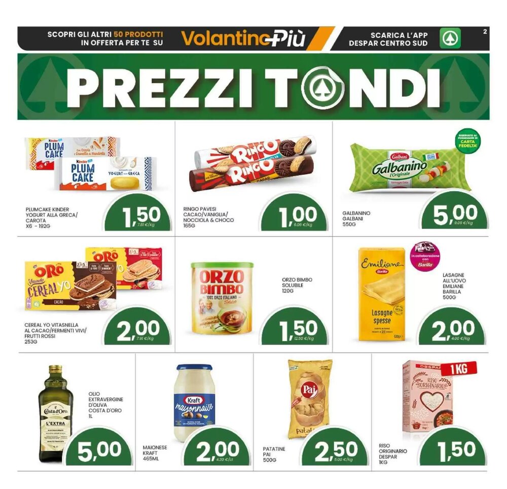 Volantino promozionale Despar  valide dal 12/10/2025 - Pagina 2.