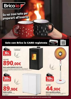 Volantino promozionale Brico Io valide dal 06/11/2025