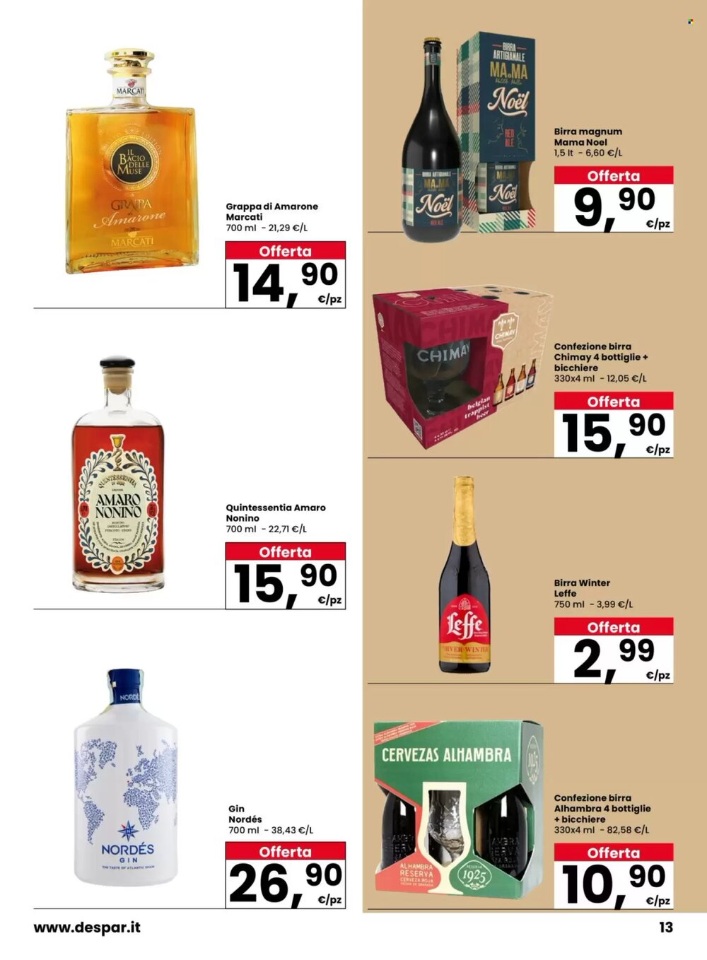 Volantino promozionale Eurospar  valide dal 06/11/2025 - Pagina 13.